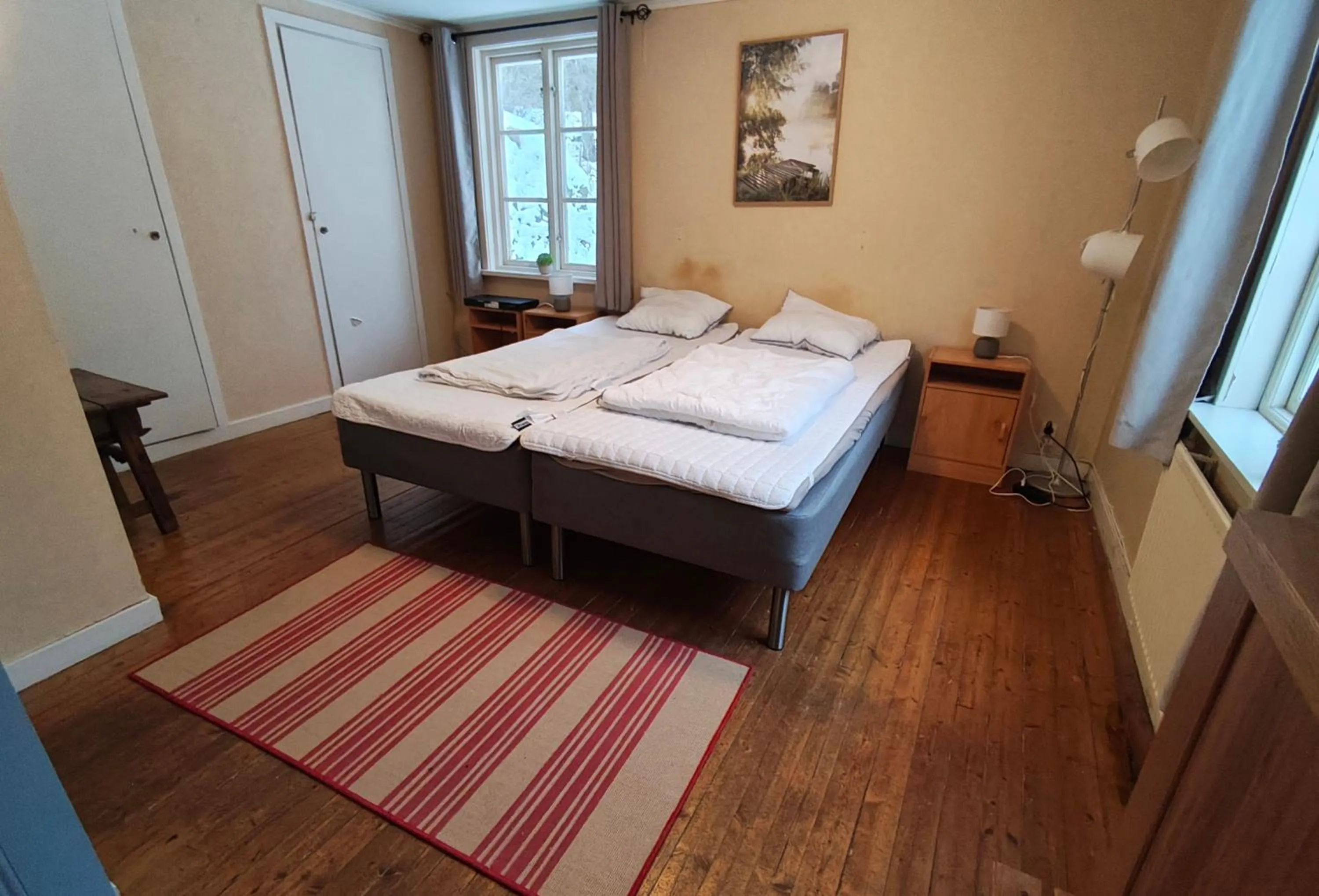 Bed in Långasjönäs Camping & Stugby