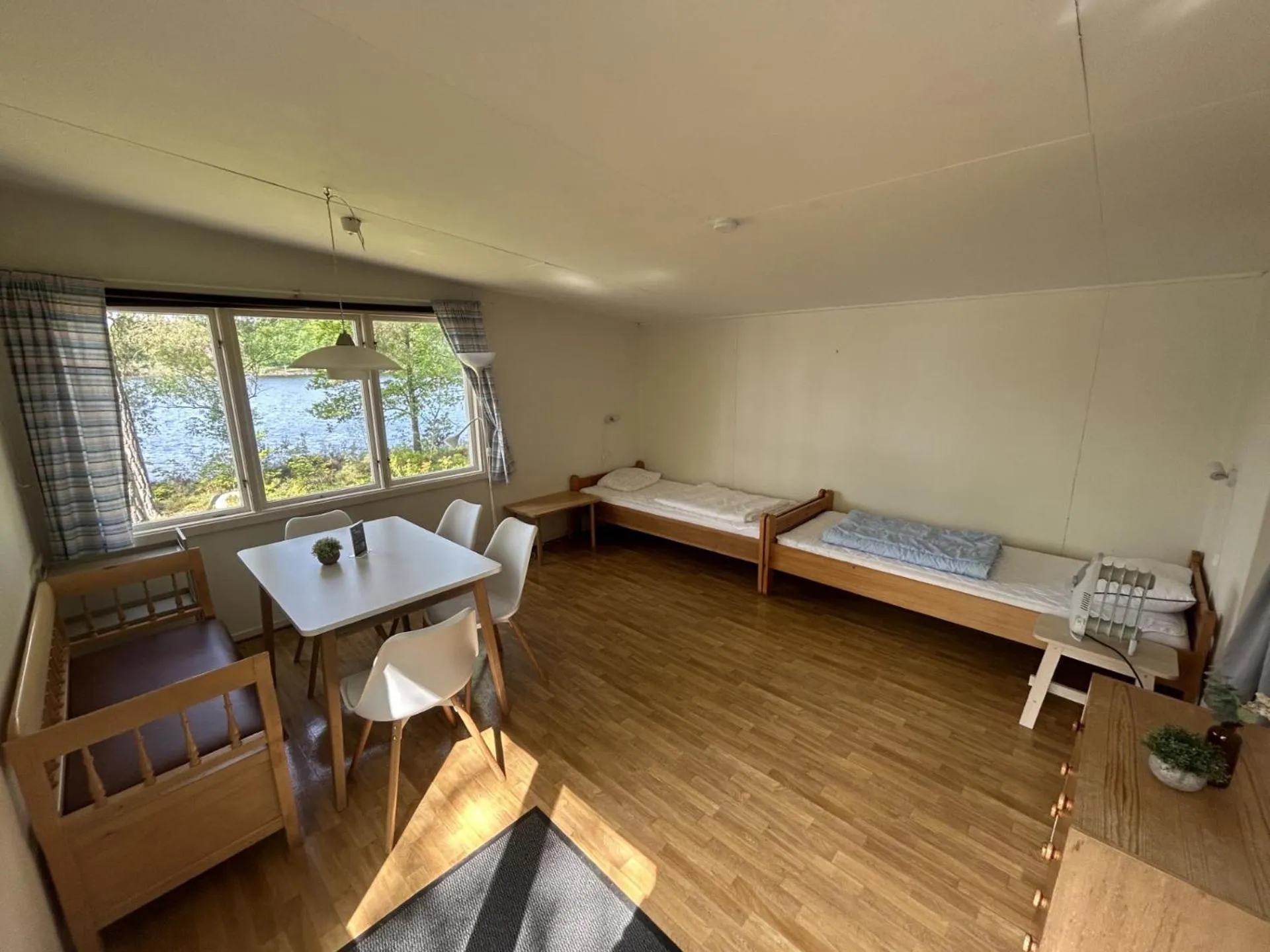 Bed in Långasjönäs Camping & Stugby