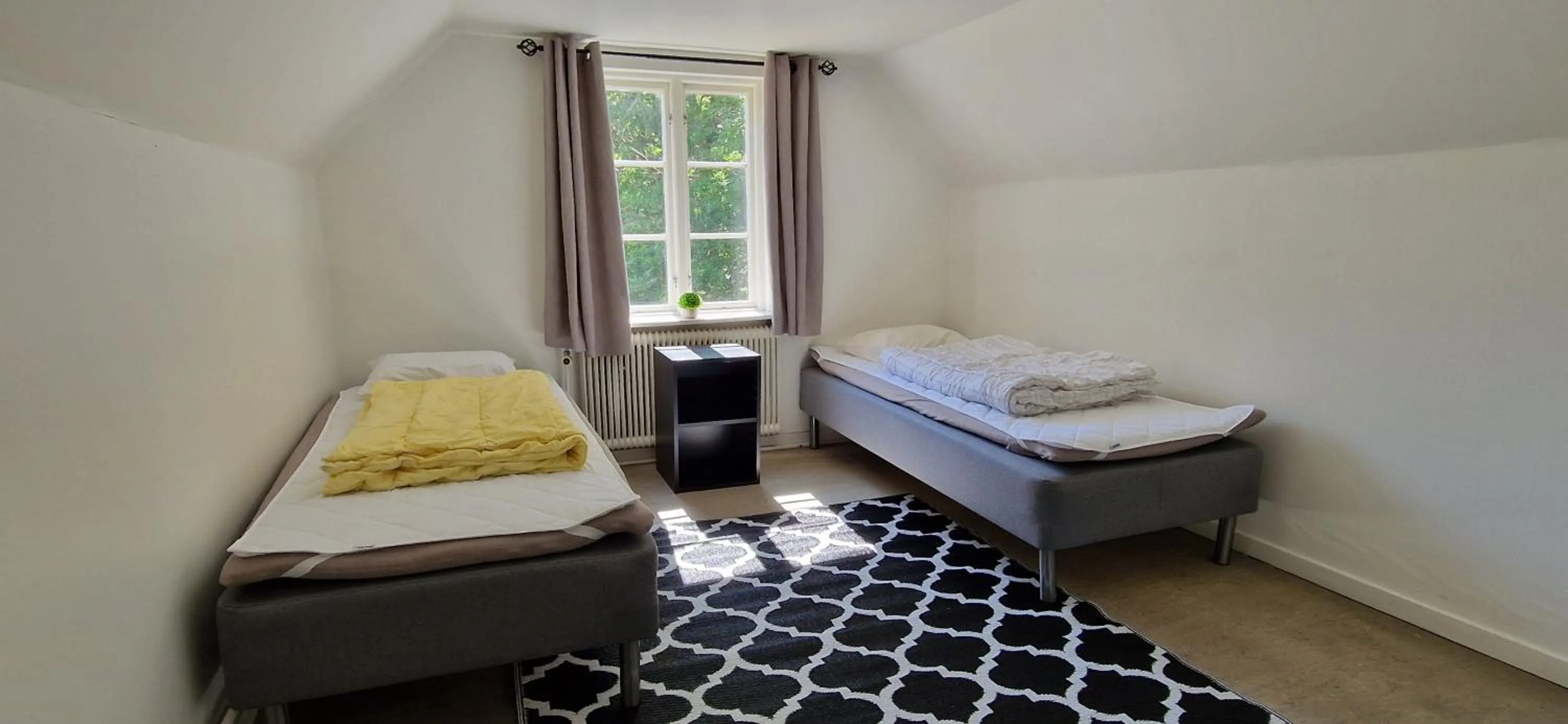 Bed in Långasjönäs Camping & Stugby