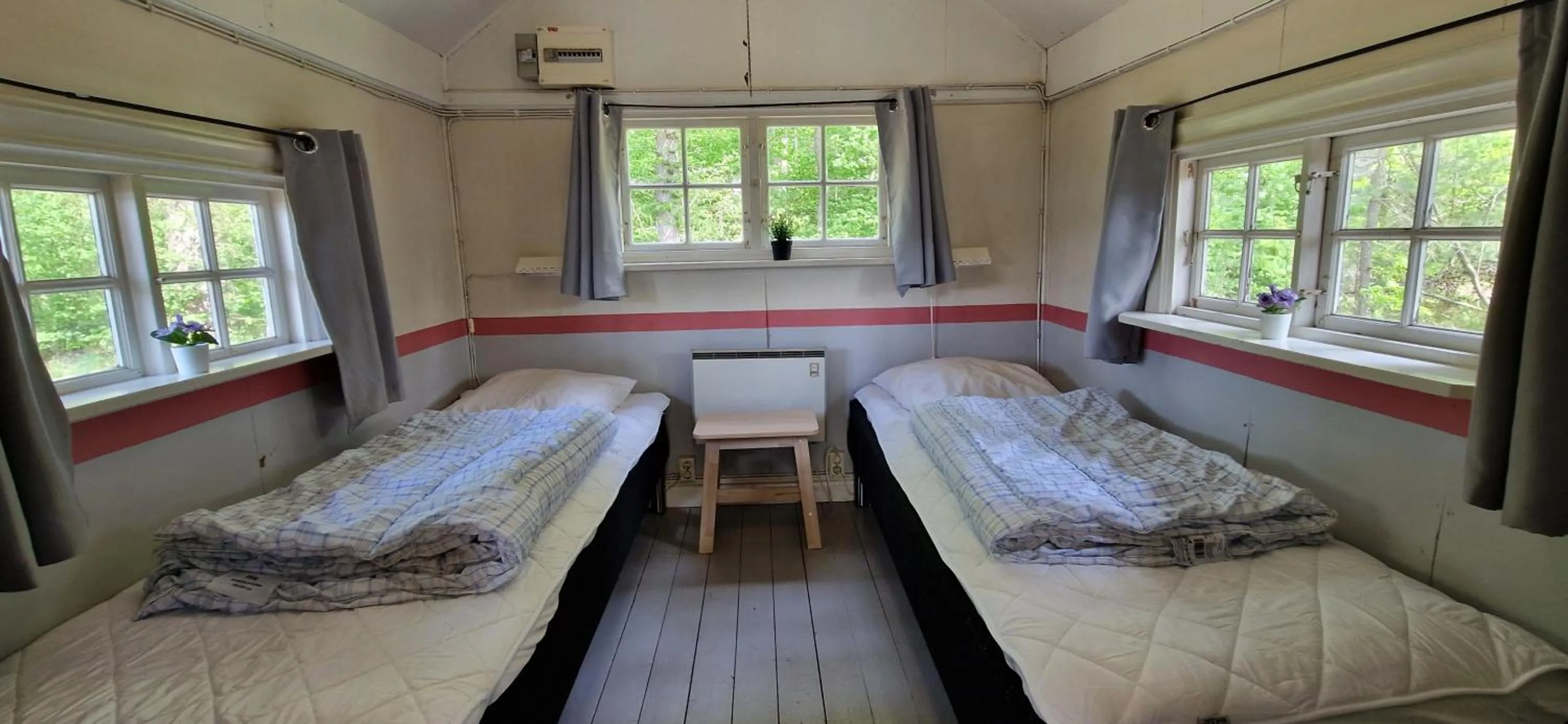 Bed in Långasjönäs Camping & Stugby