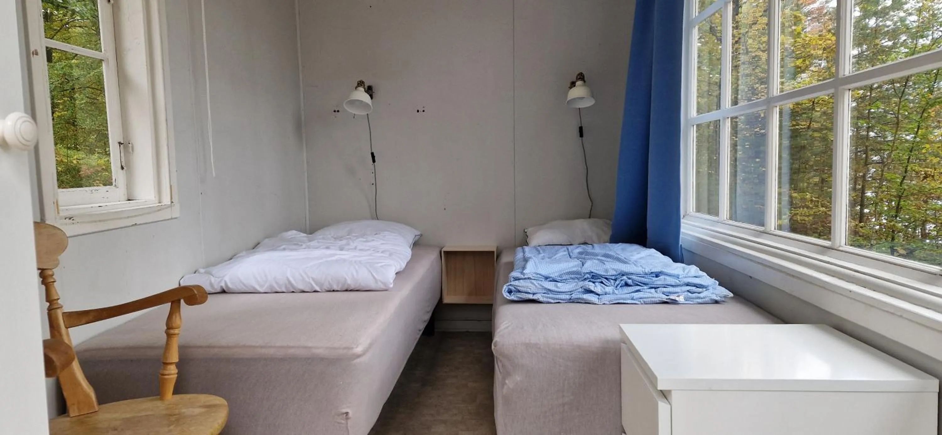 Bed in Långasjönäs Camping & Stugby