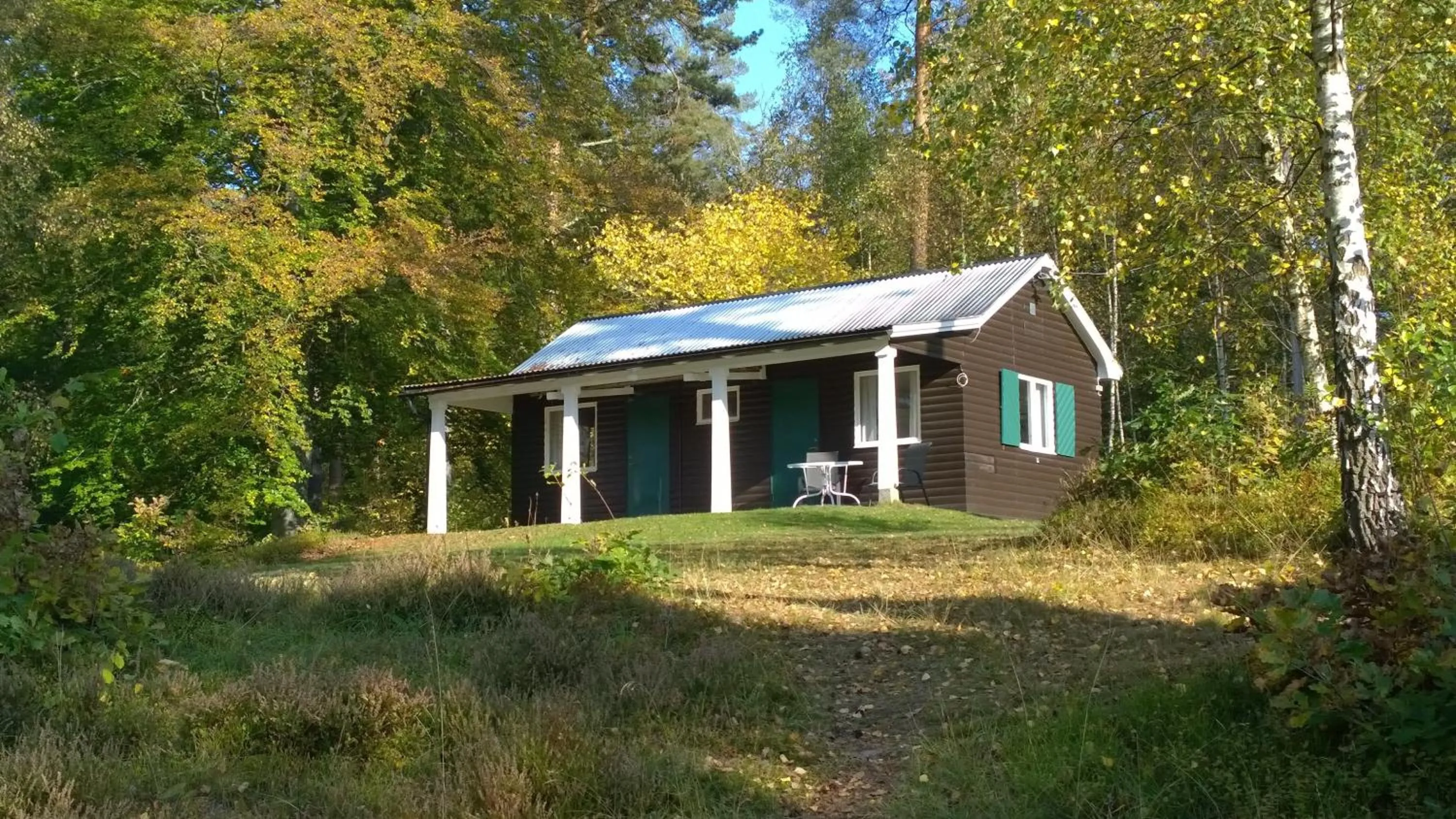 Facade/entrance in Långasjönäs Camping & Stugby