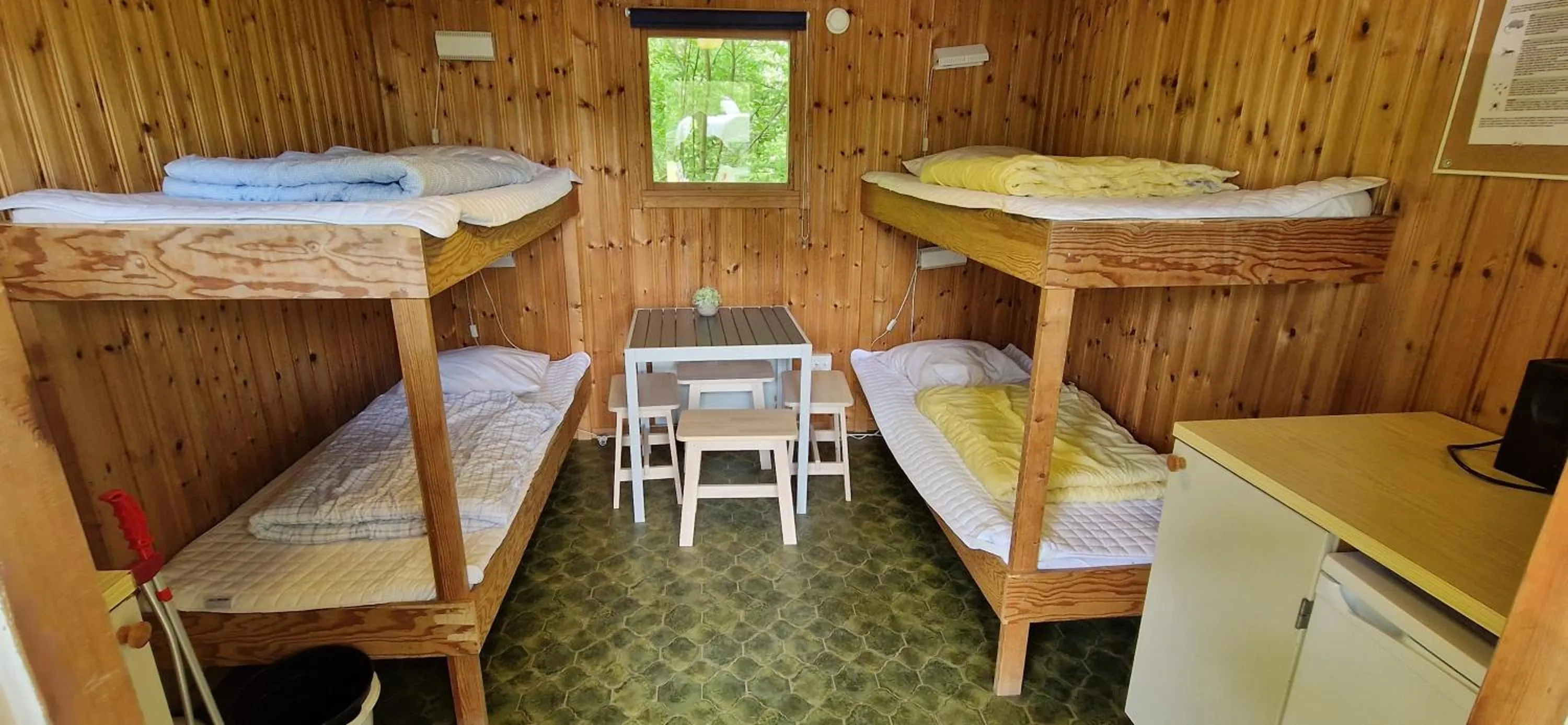 Bed in Långasjönäs Camping & Stugby