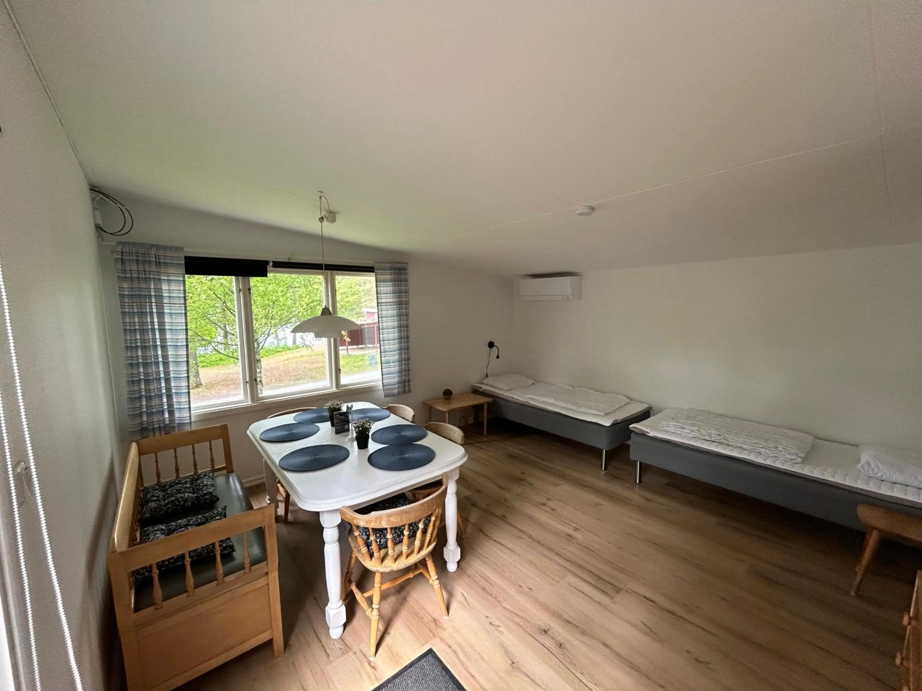 Bed in Långasjönäs Camping & Stugby