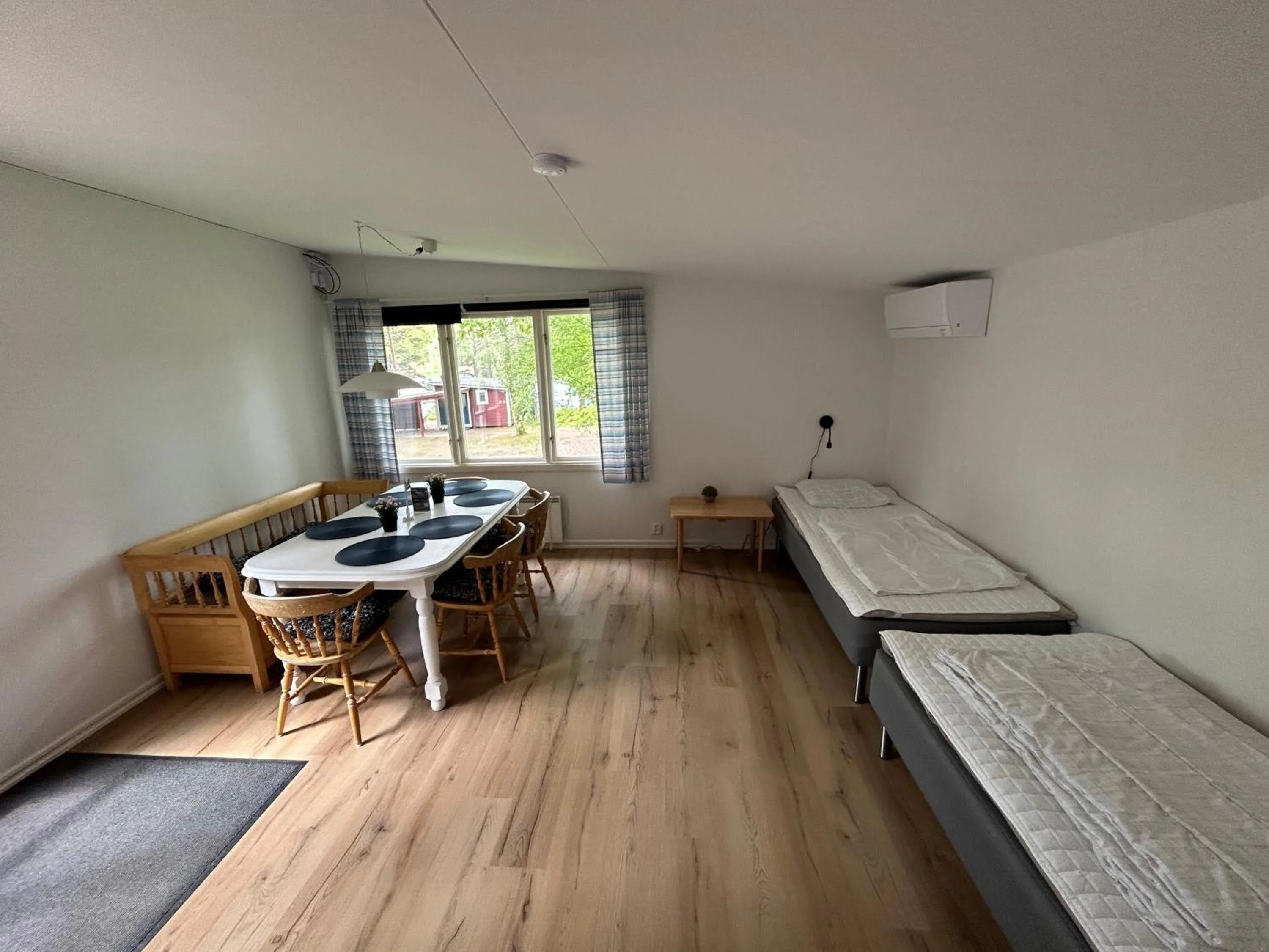 Bed in Långasjönäs Camping & Stugby