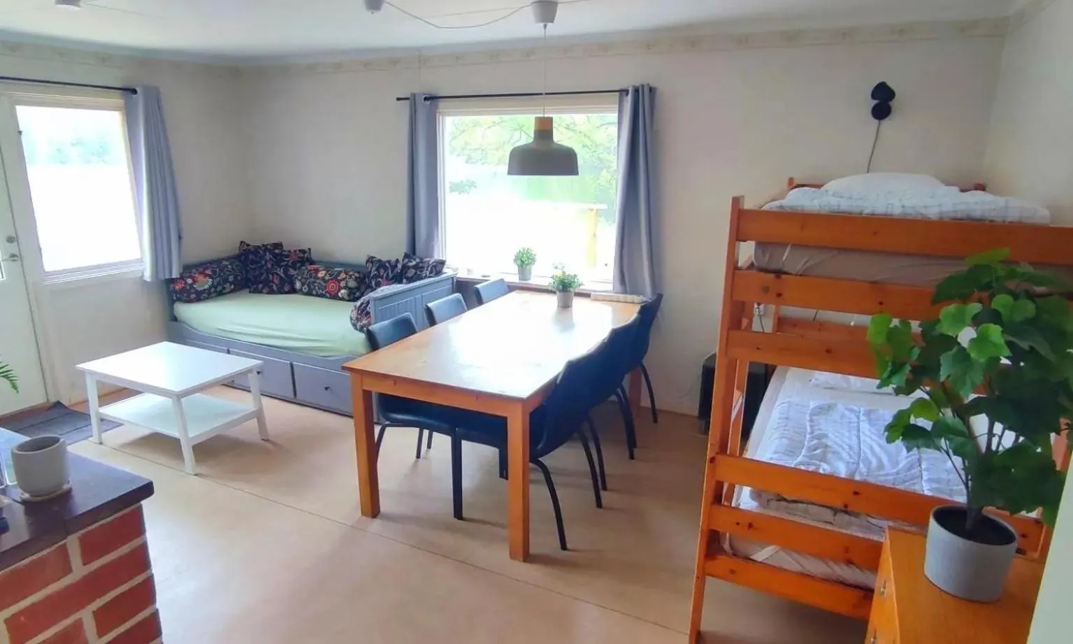 Bed in Långasjönäs Camping & Stugby