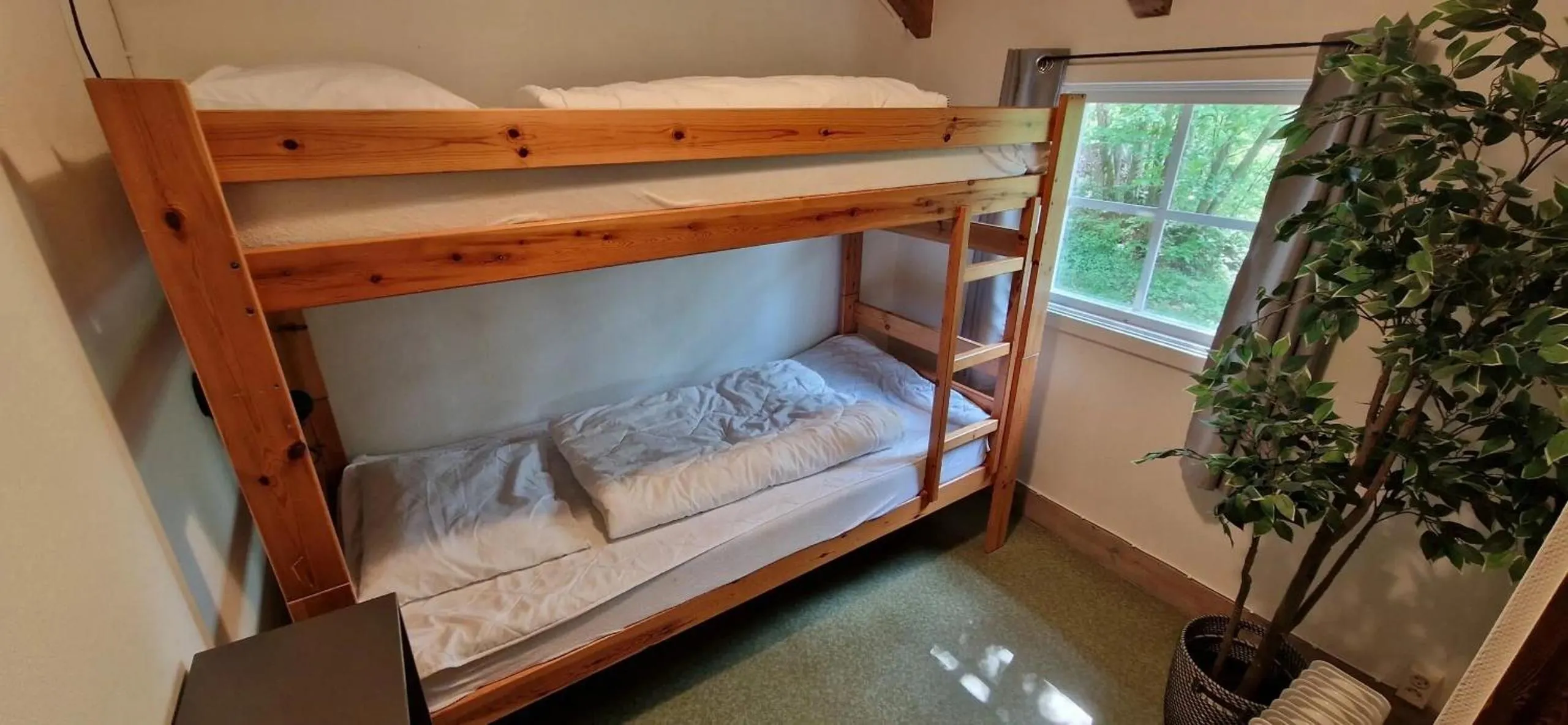 Bed in Långasjönäs Camping & Stugby