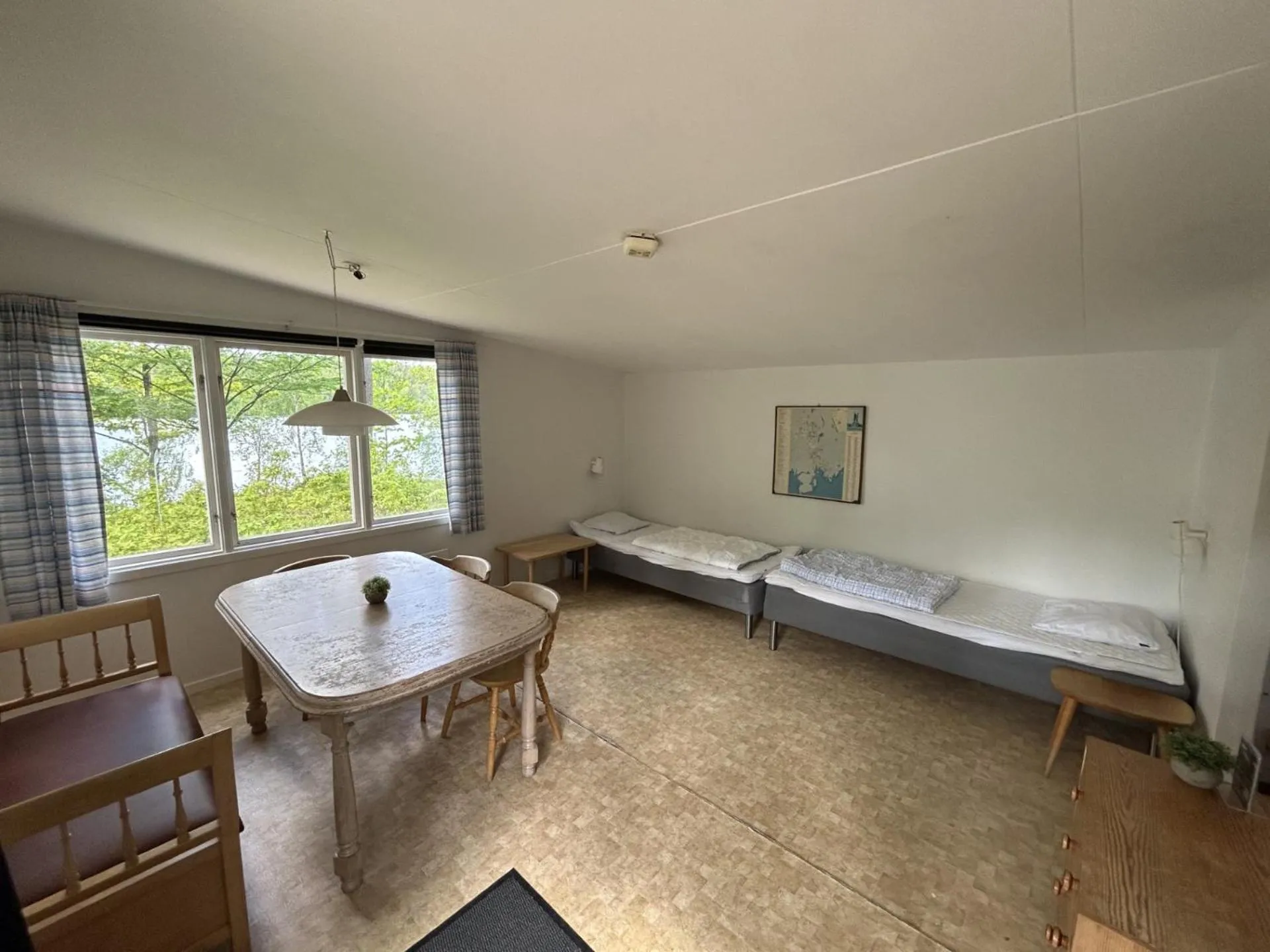 Bed in Långasjönäs Camping & Stugby