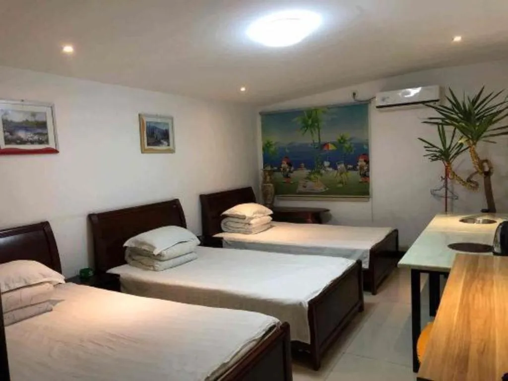 Bed in Lianyungang Jianyuan Hotel