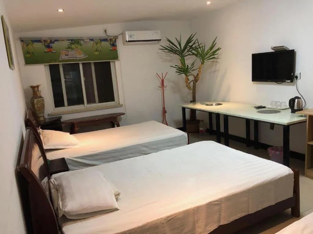 Bed in Lianyungang Jianyuan Hotel