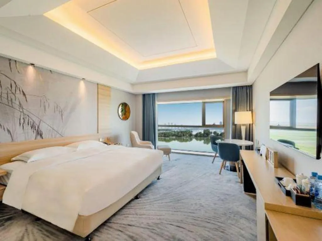 Bed in Grand Skylight International Hotel Gongqingcheng