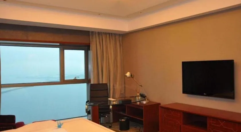 Bed in Grand Skylight International Hotel Gongqingcheng