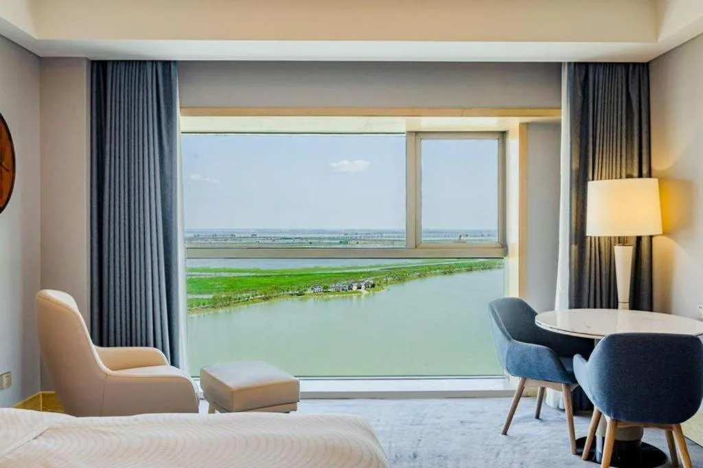 Bed in Grand Skylight International Hotel Gongqingcheng