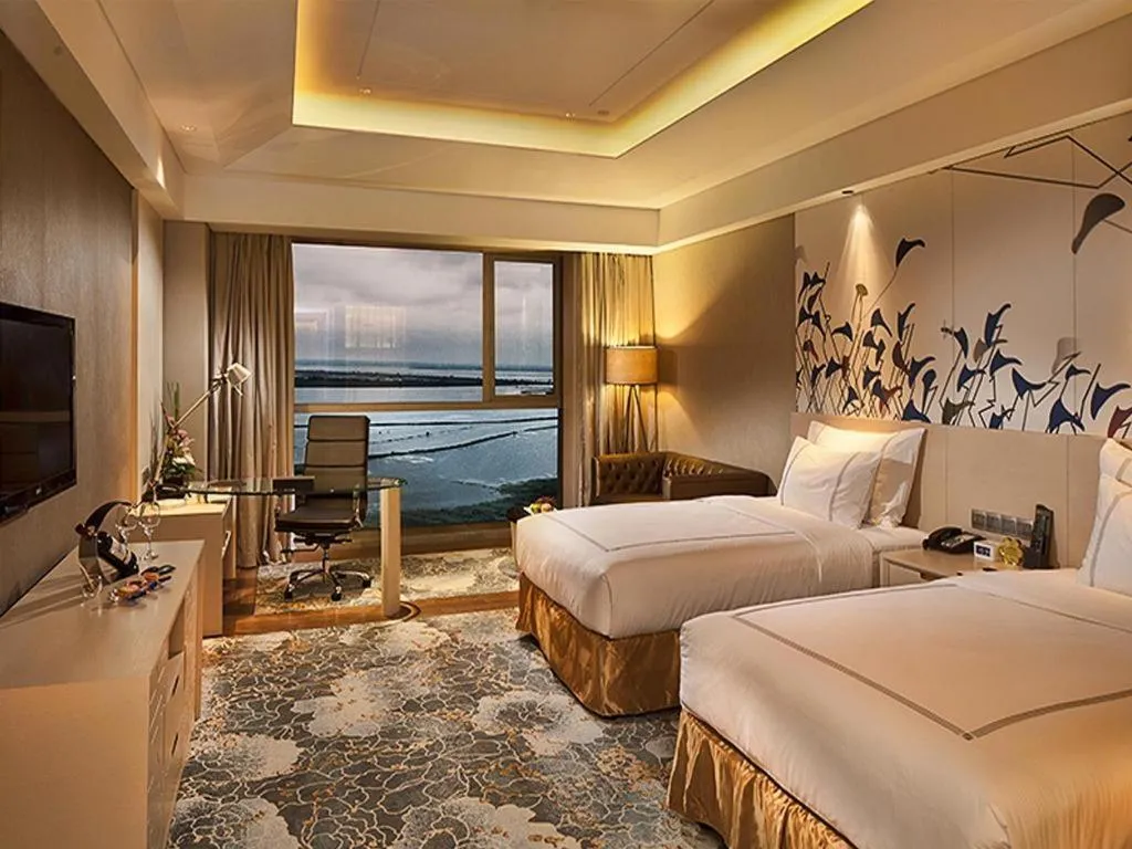 Bed in Grand Skylight International Hotel Gongqingcheng