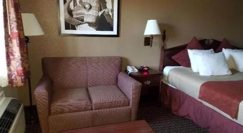 Bed in Best Western Johnson City Inn Bed in Best Western Johnson City Inn