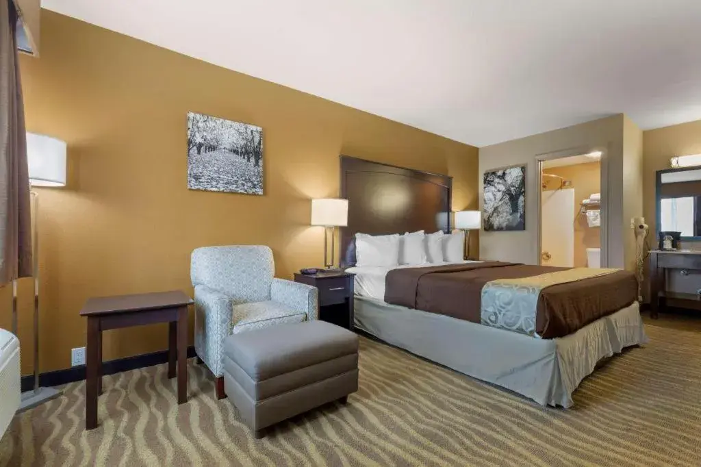 Bed in Best Western Taylor Inn Bed in Best Western Taylor Inn