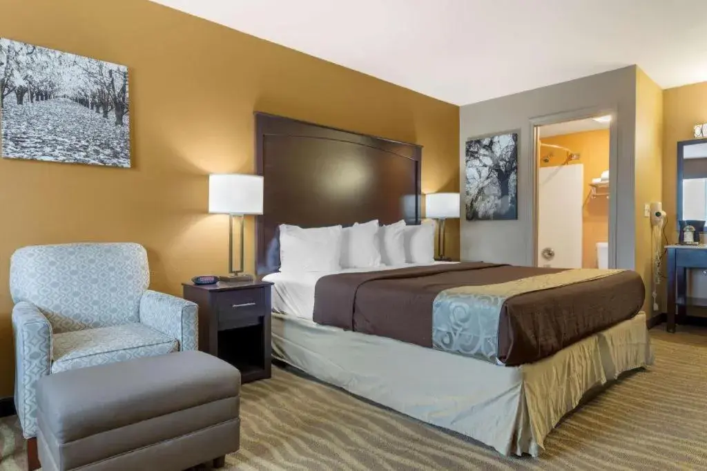 Bed in Best Western Taylor Inn Bed in Best Western Taylor Inn