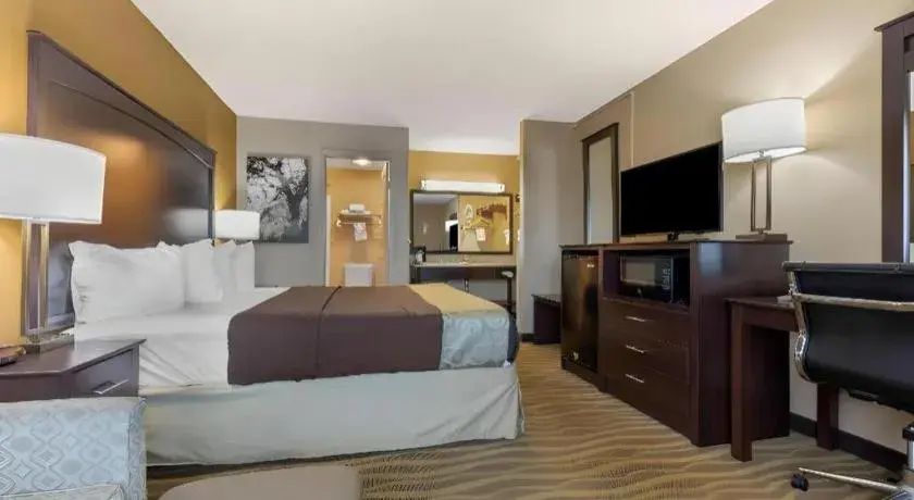 Bed in Best Western Taylor Inn Bed in Best Western Taylor Inn