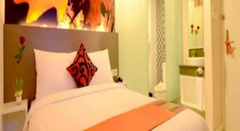 Bed in Clay Hotel Jakarta