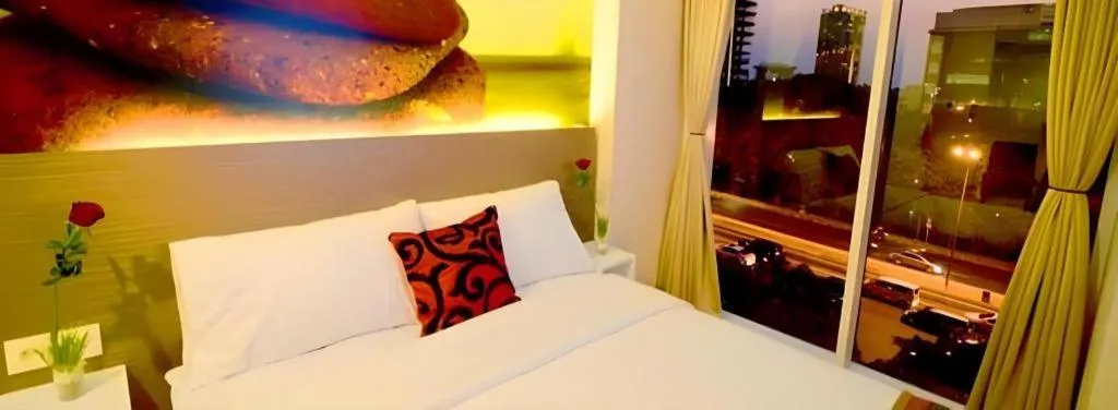 Bed in Clay Hotel Jakarta