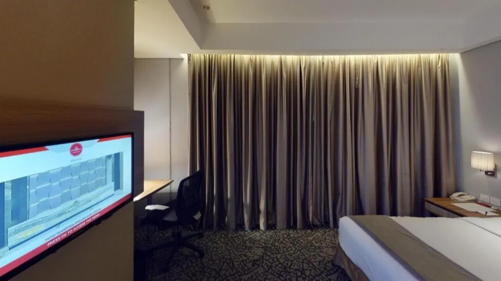 Bed in Hotel GranDhika Iskandarsyah