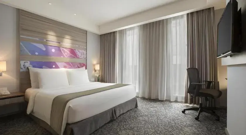 Bed in Hotel GranDhika Iskandarsyah Bed in Hotel GranDhika Iskandarsyah