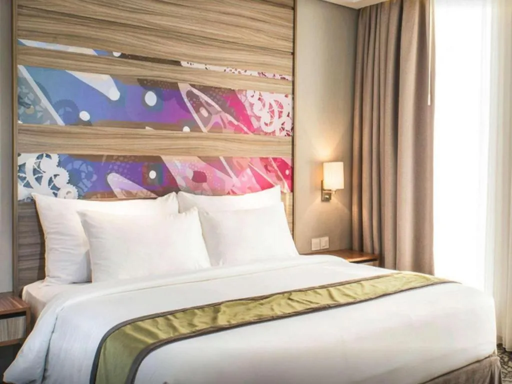 Bed in Hotel GranDhika Iskandarsyah
