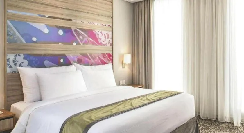 Bed in Hotel GranDhika Iskandarsyah