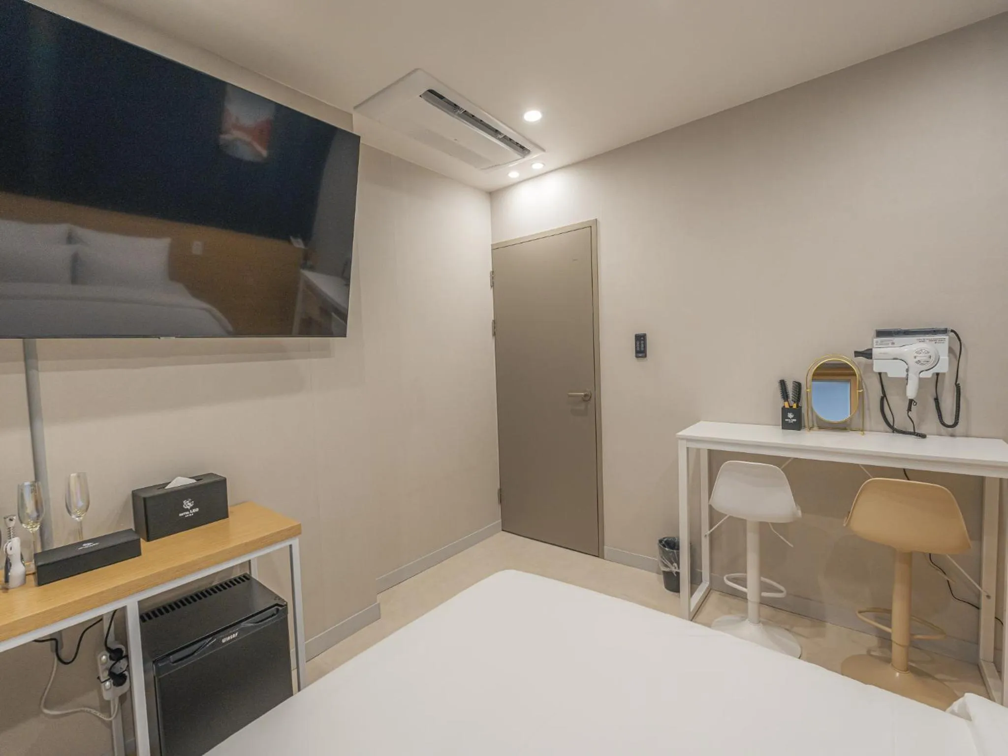 Bed in Hotel Leo Changwon Central Branch