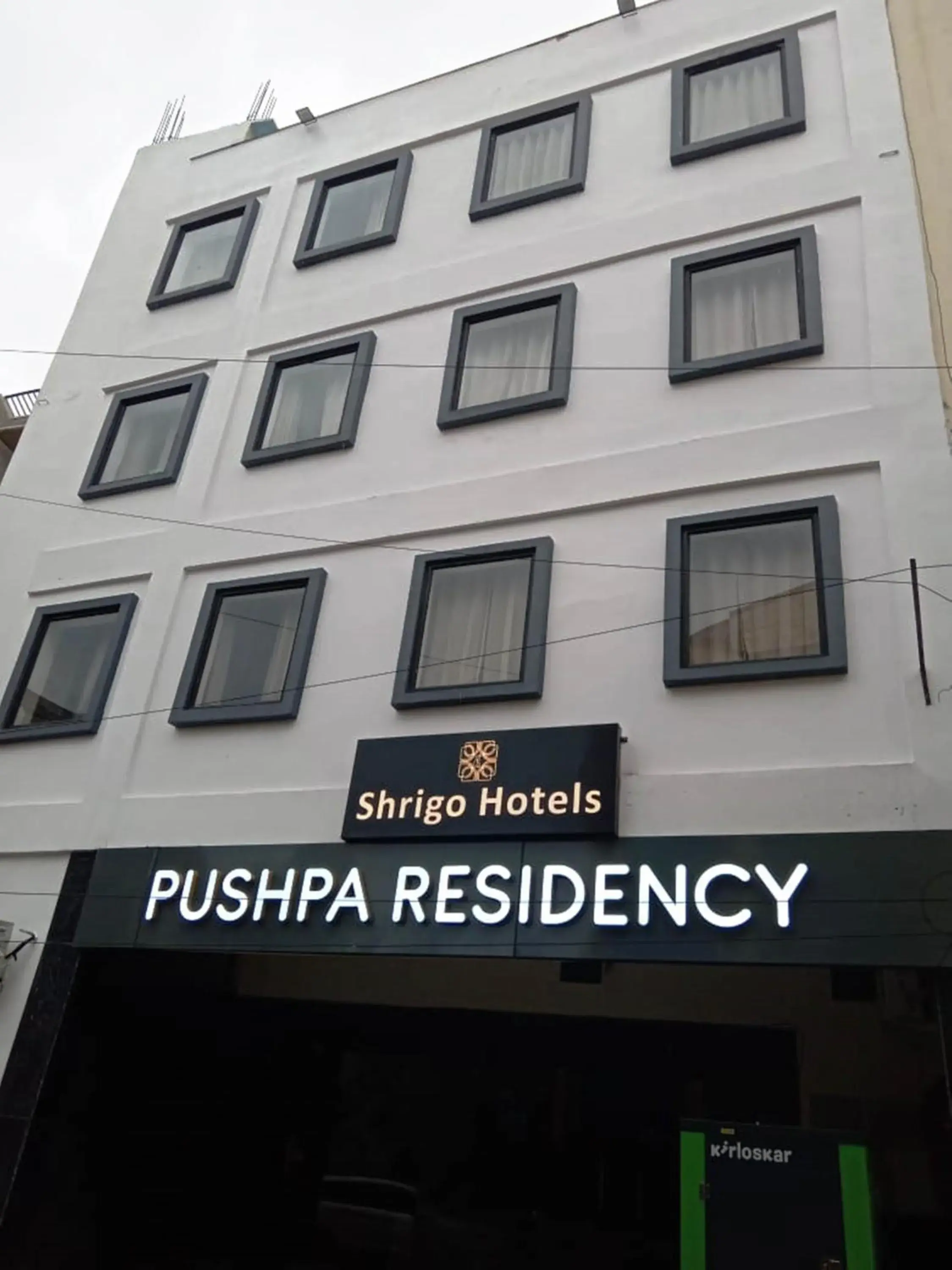 Property building in ShriGo Hotel Pushpa Residency Property building in ShriGo Hotel Pushpa Residency