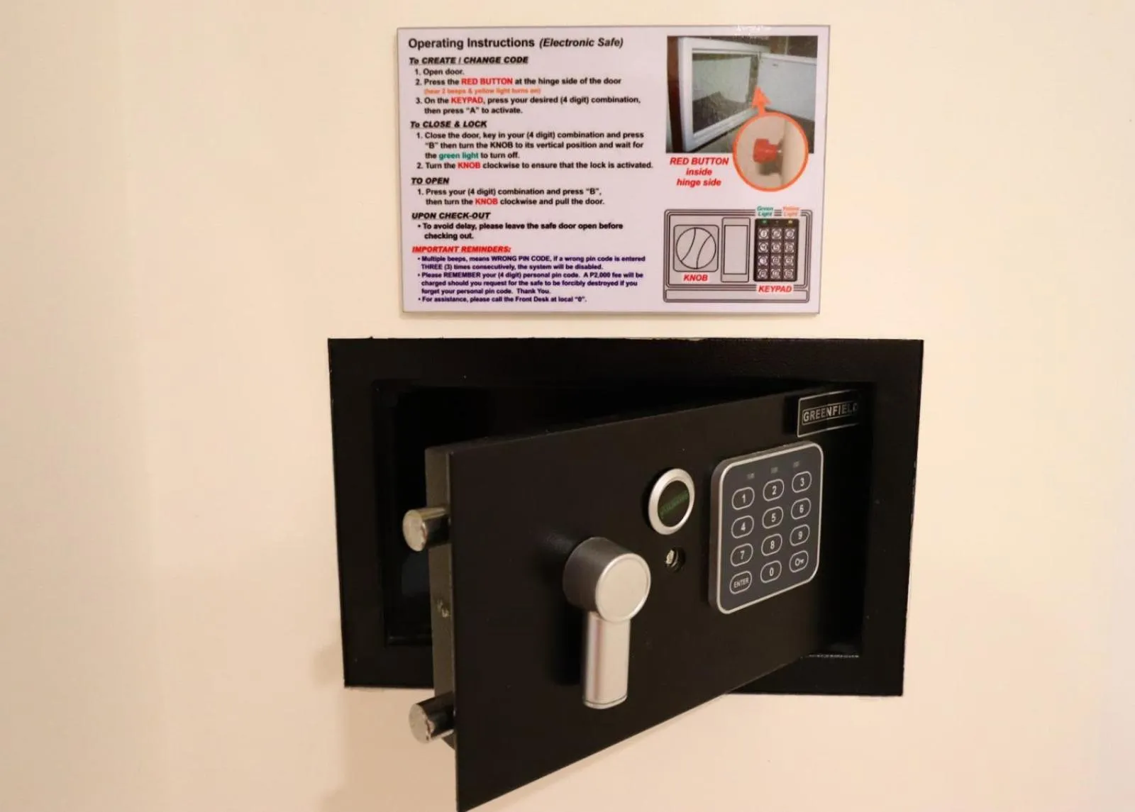 safe in Hotel Sogo San Jose Del Monte, Bulacan