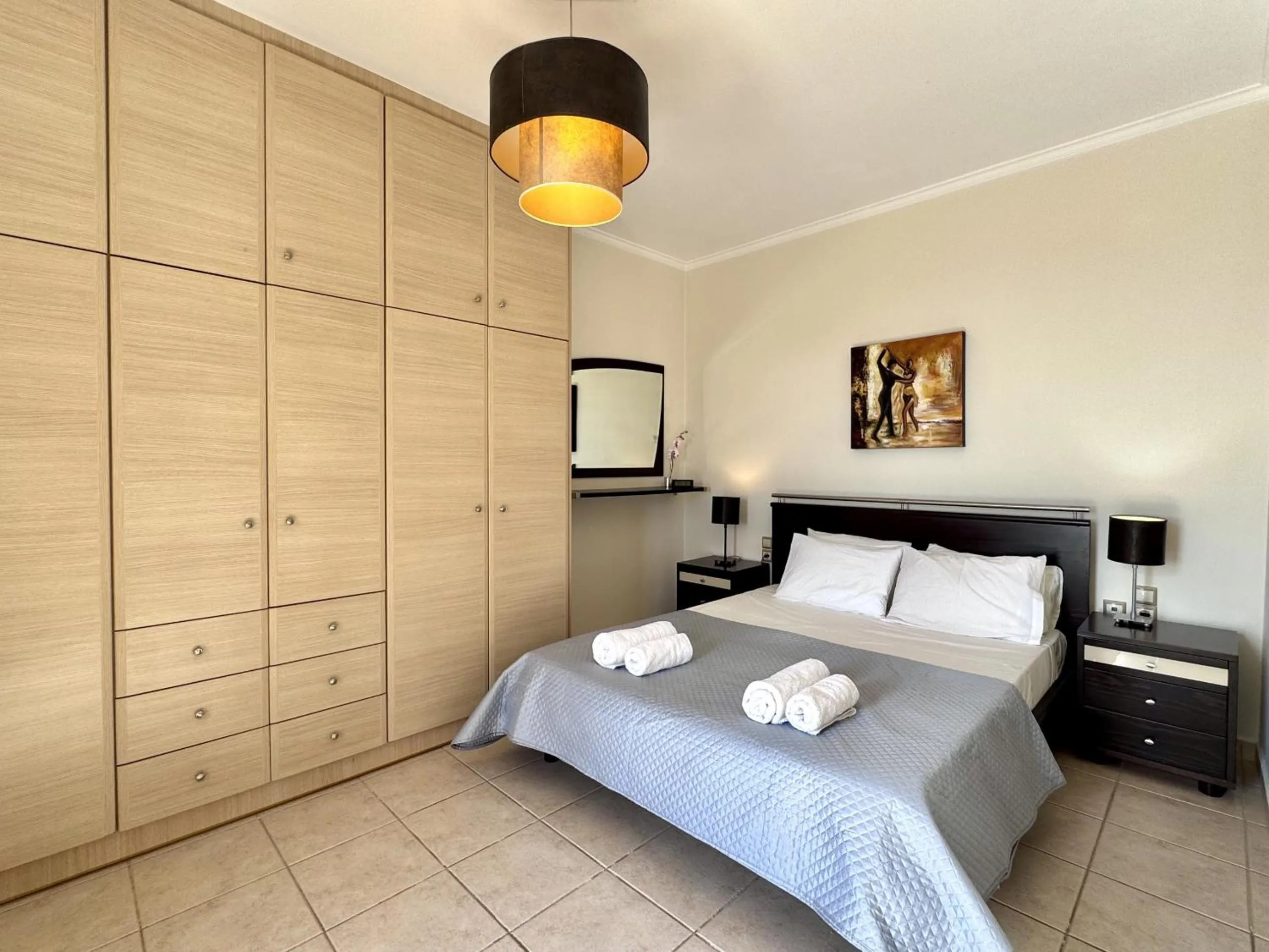 Bed in Villa Yianna