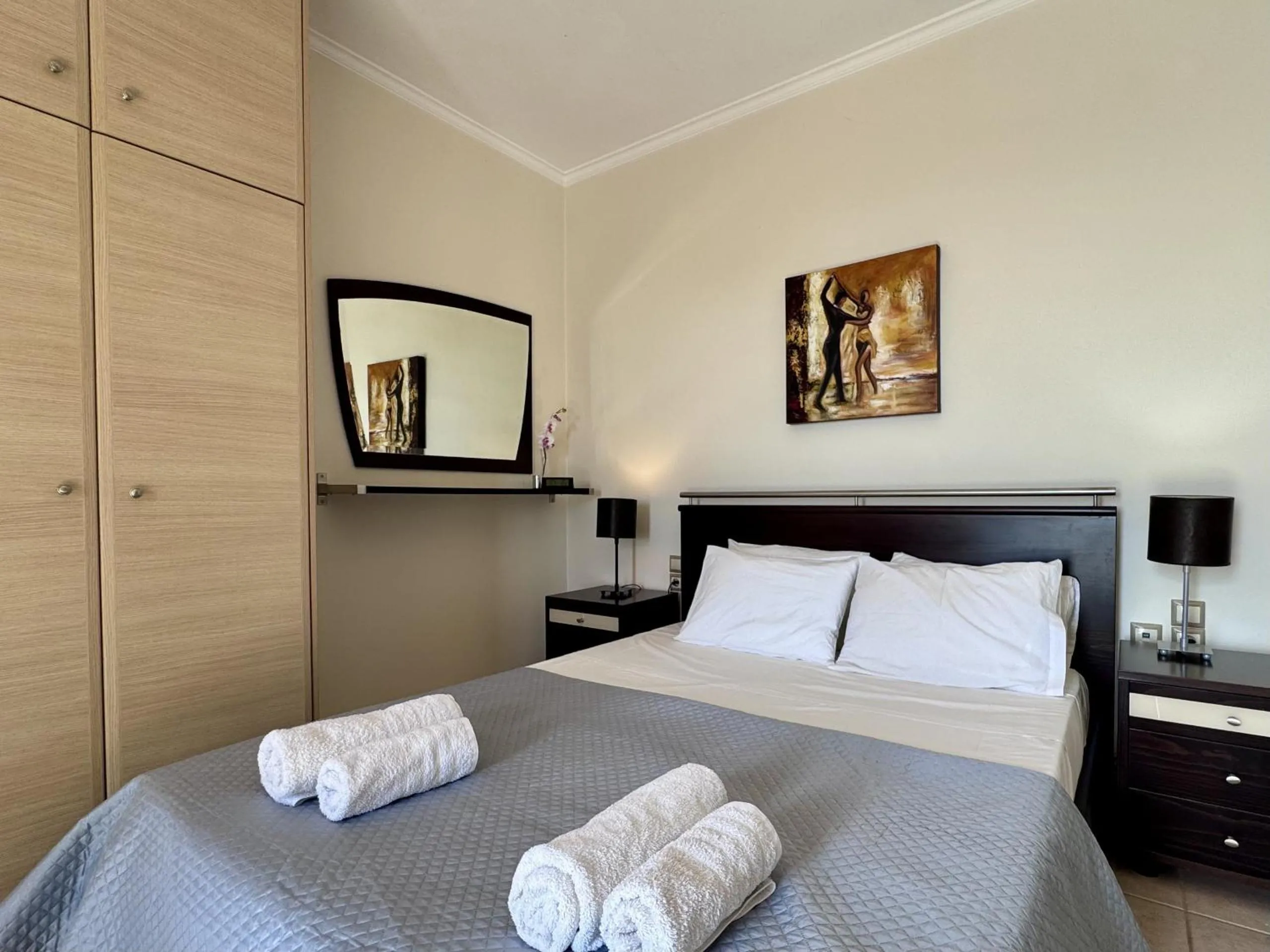 Bed in Villa Yianna