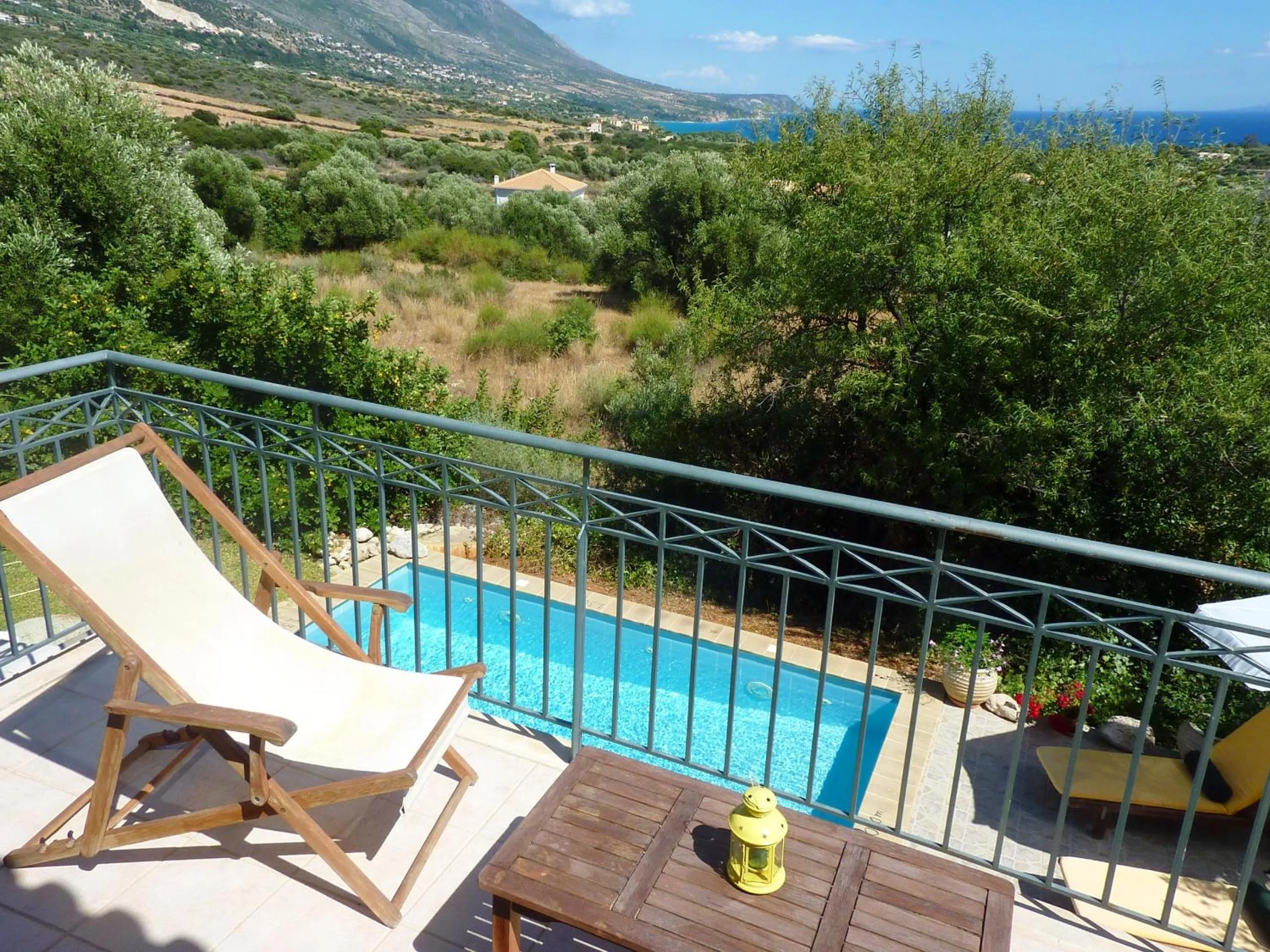 Balcony/Terrace in Villa Yianna