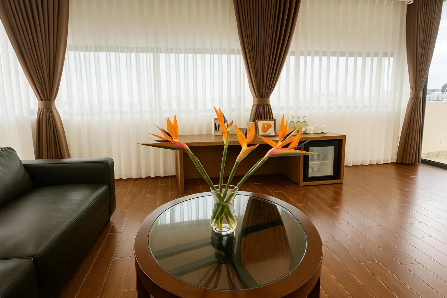 Living room in Nature Hotel - Nam Ky Khoi Nghia