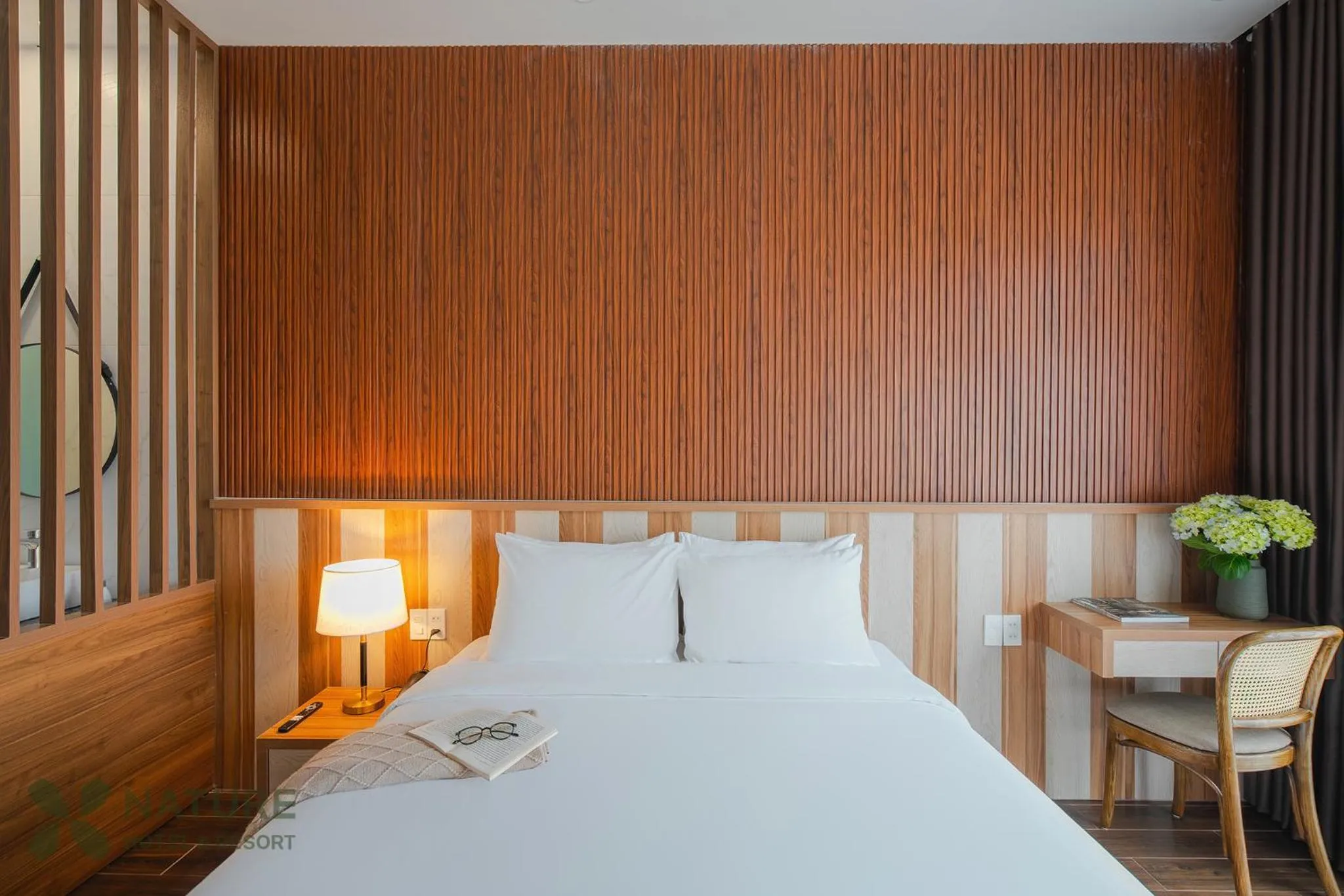 Bedroom, Bed in Nature Hotel - Nam Ky Khoi Nghia