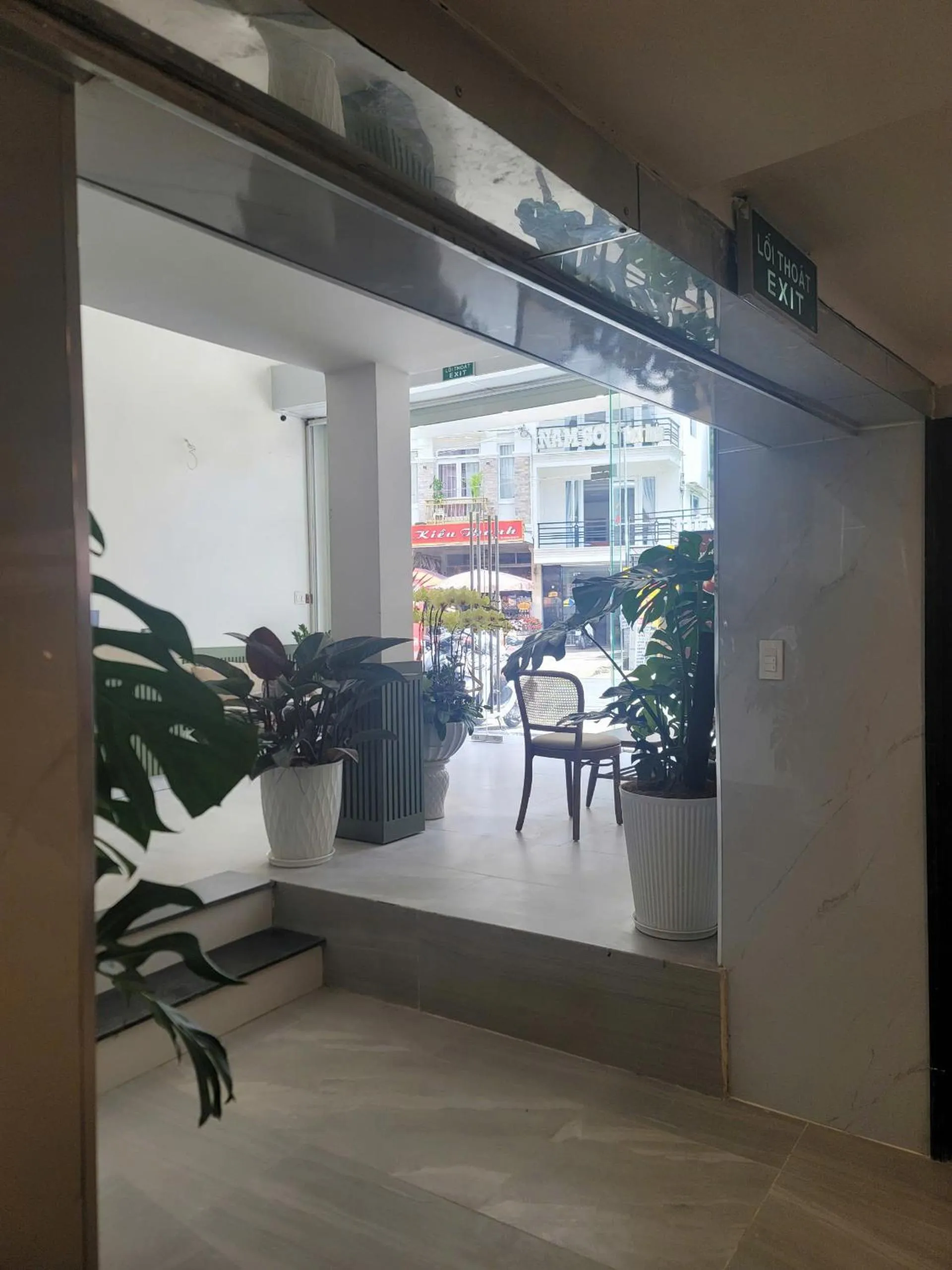 Seating area in Nature Hotel - Nam Ky Khoi Nghia