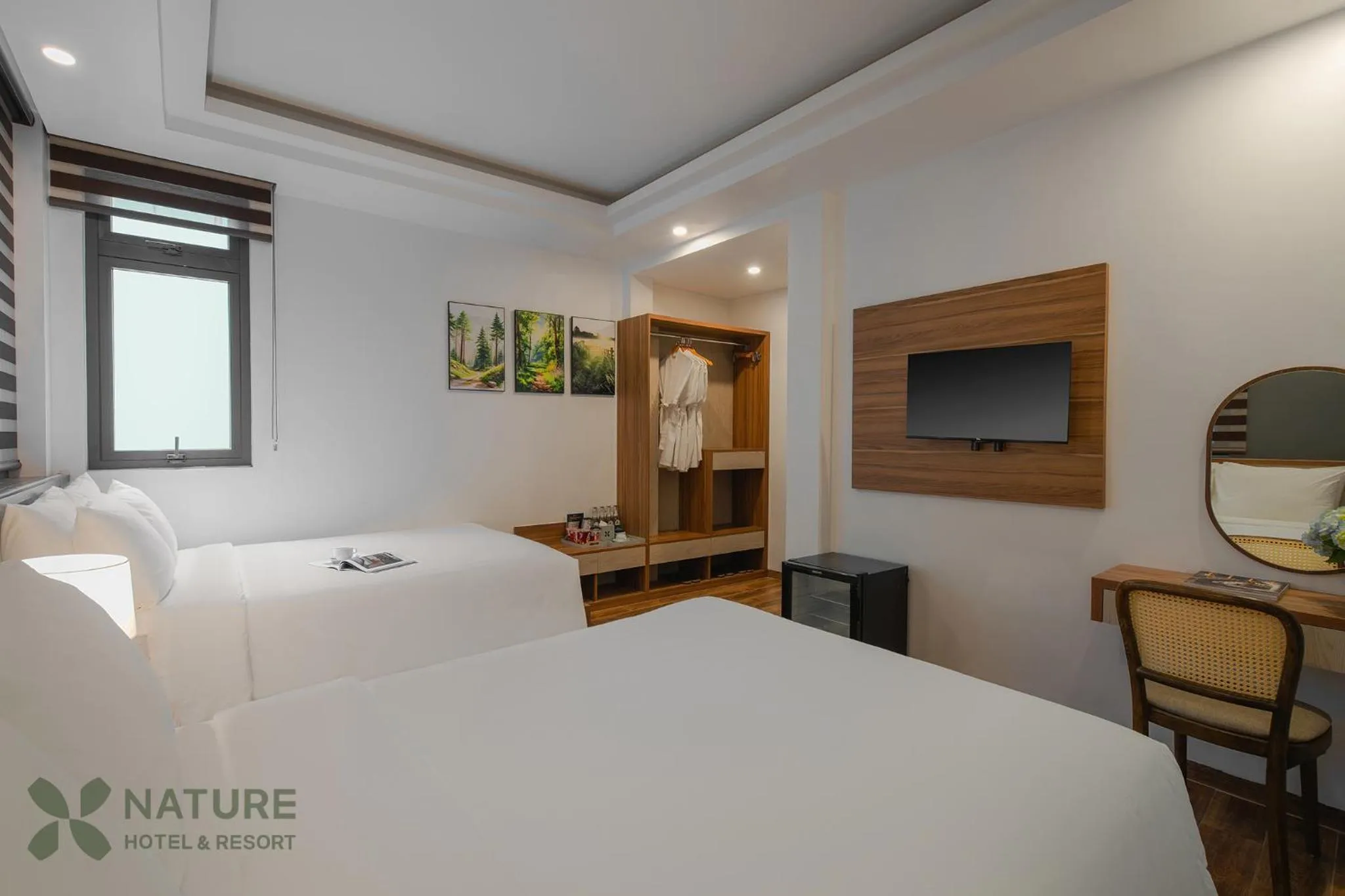 Bedroom, Bed in Nature Hotel - Nam Ky Khoi Nghia
