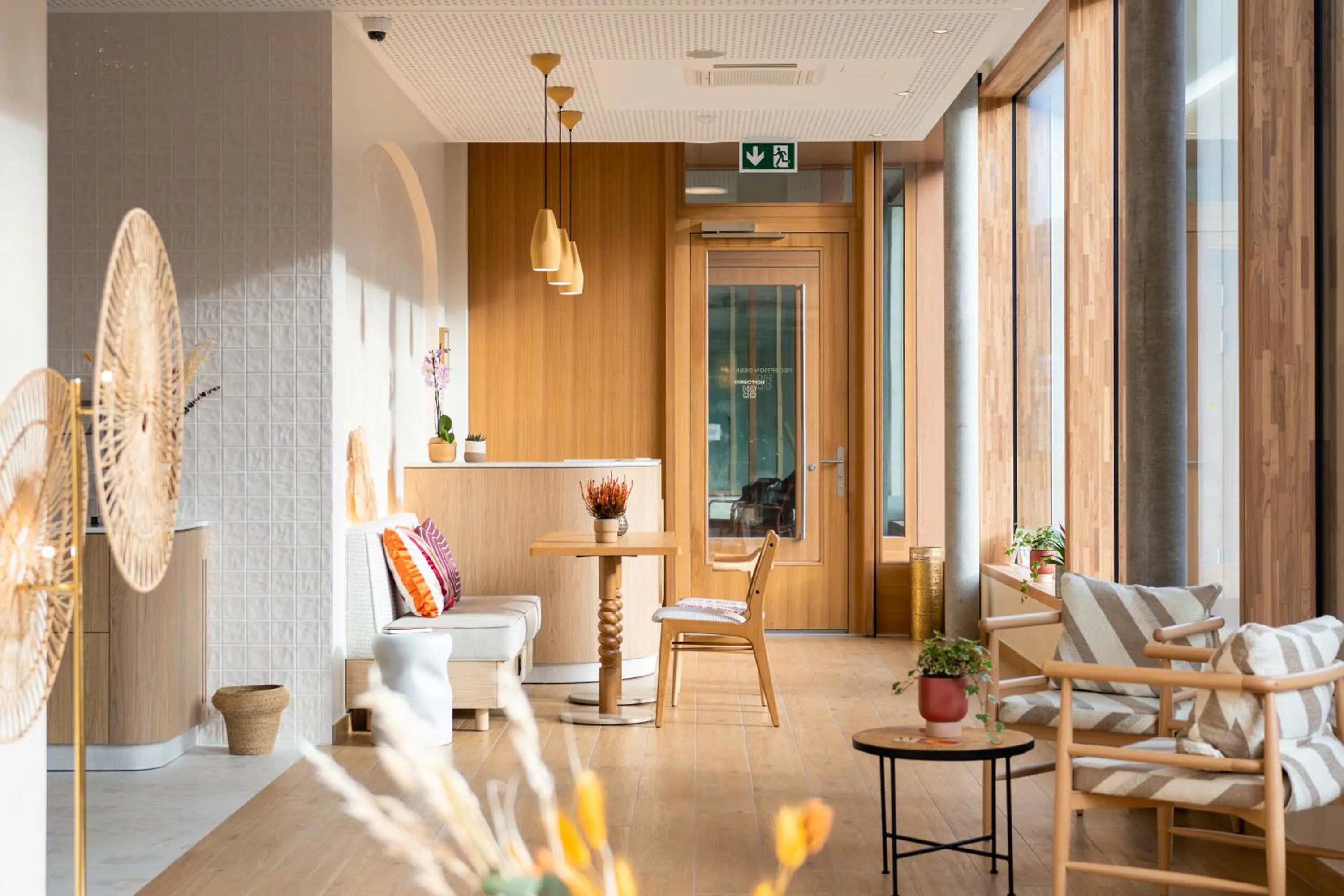 Lobby or reception in HOOD Hotel