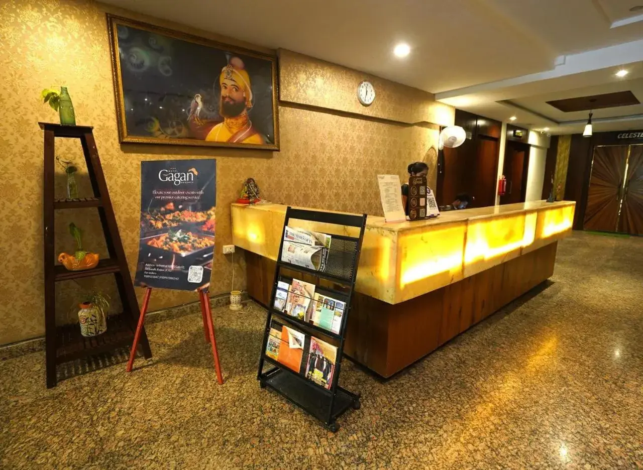 Lobby or reception in Hotel Gagan Regency Lobby or reception in Hotel Gagan Regency