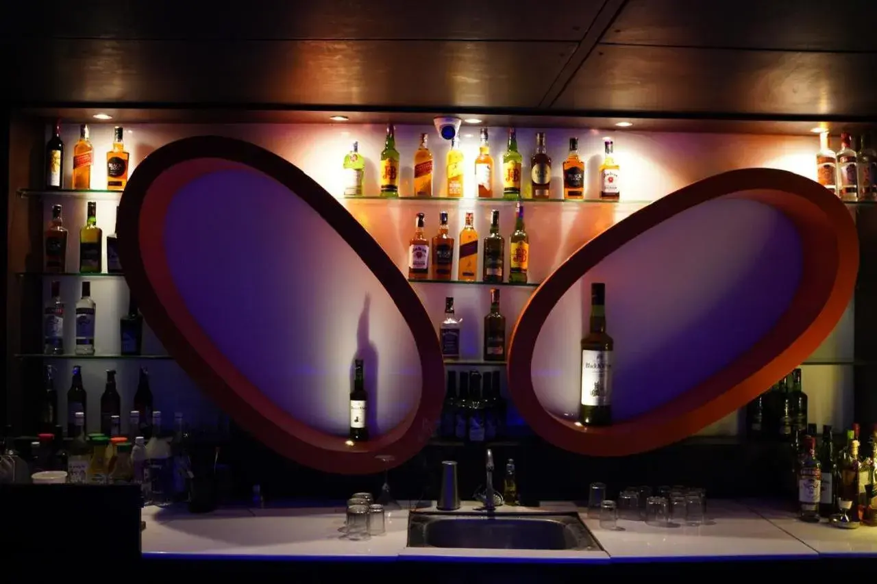 Lounge or bar in Hotel Gagan Regency Lounge or bar in Hotel Gagan Regency