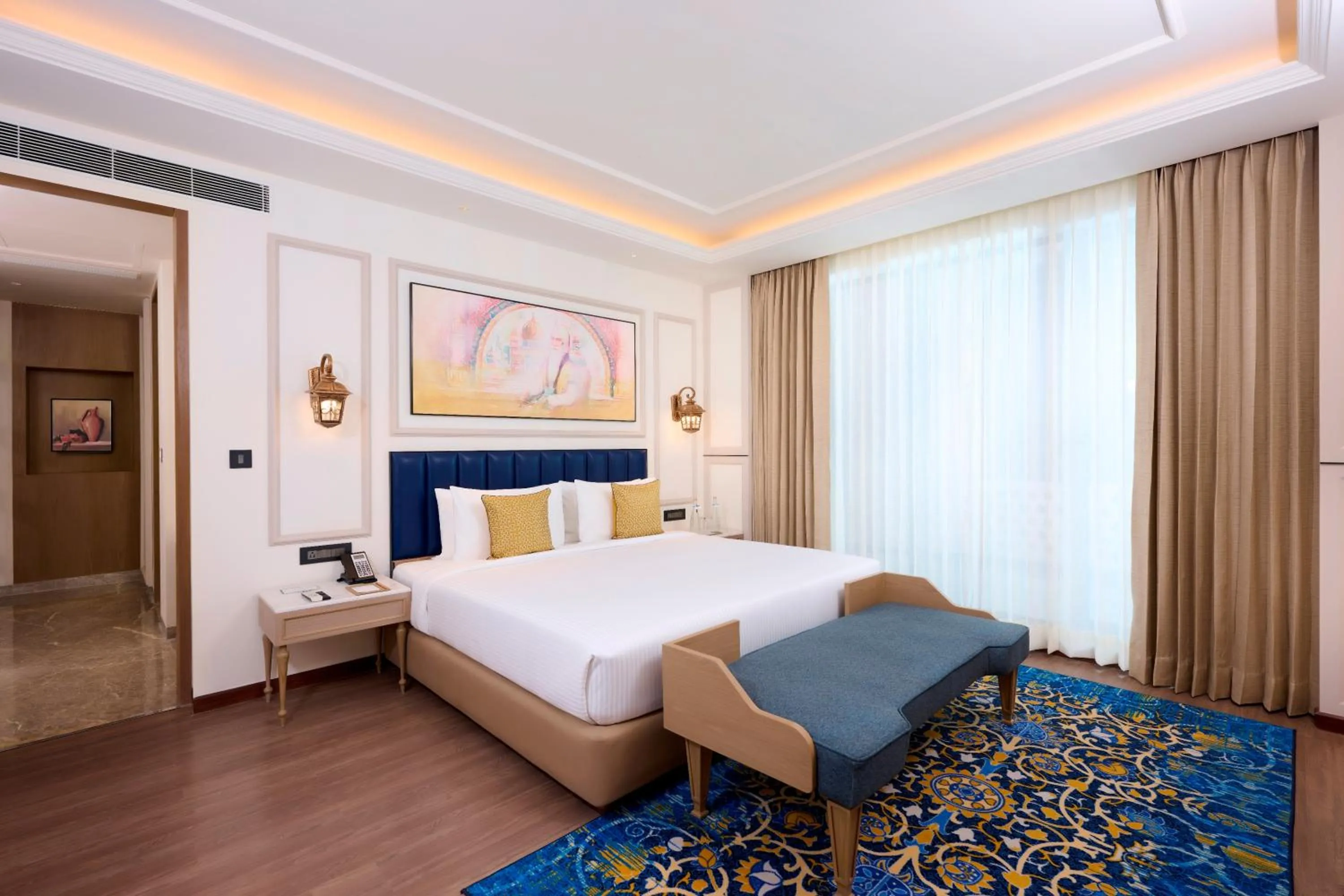 Bedroom, Bed in Sarovar Premiere Amritsar