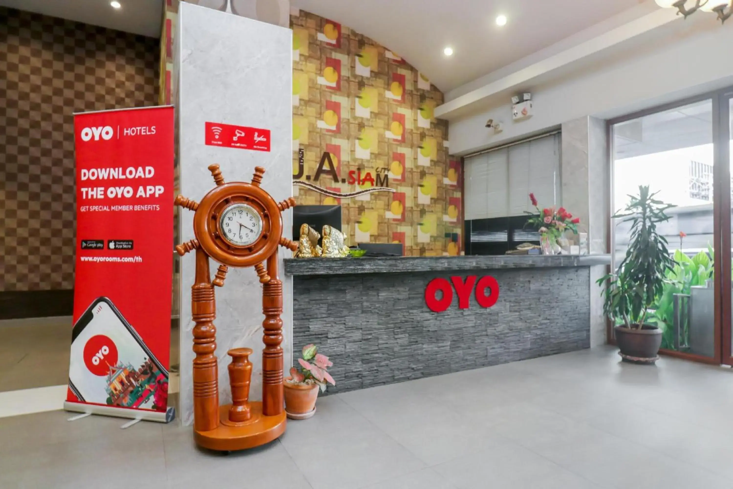 Lobby or reception in Collection O JA Siam City Lobby or reception in Collection O JA Siam City