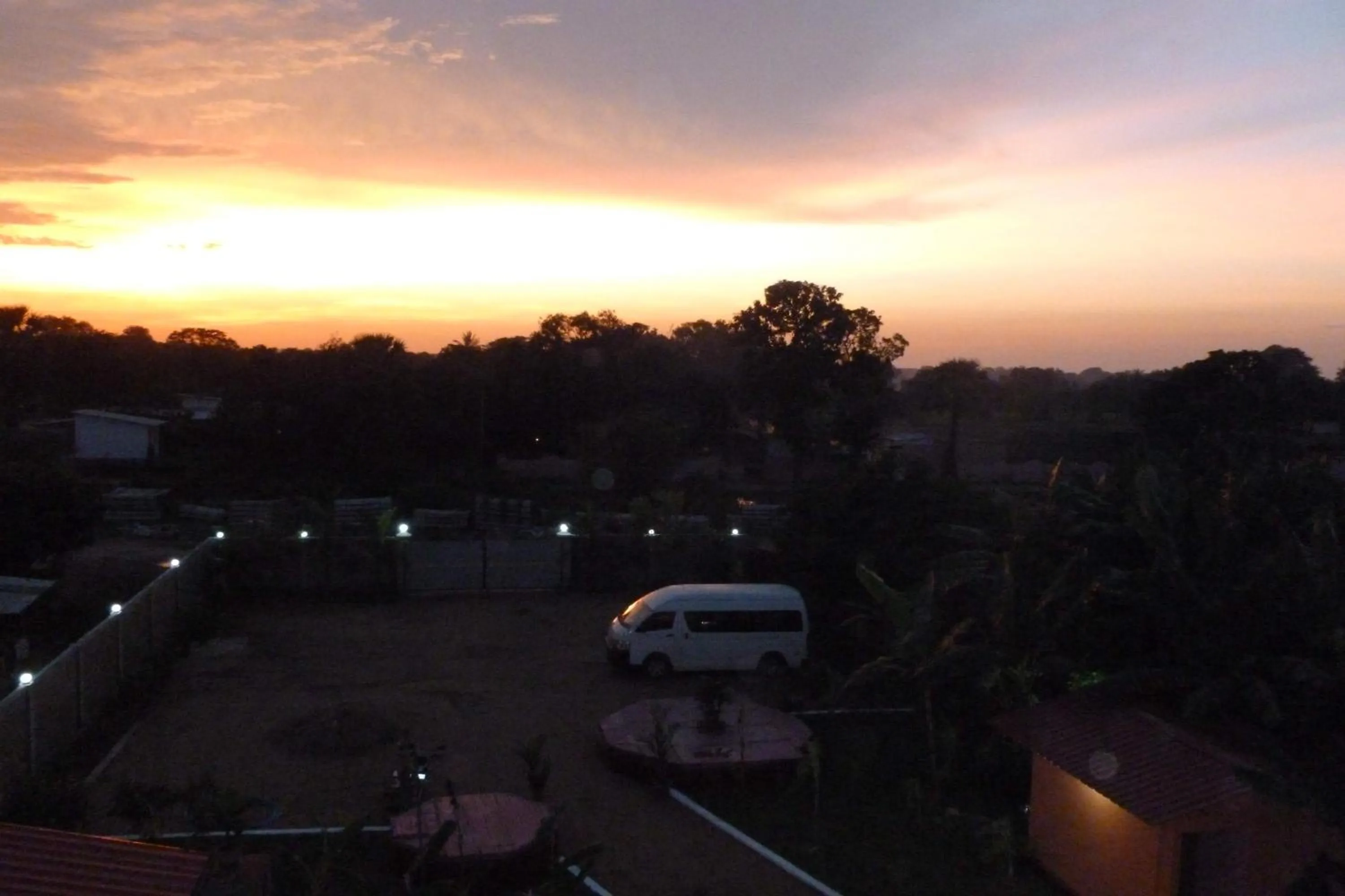 Garden view in AKR Hotel Kilinochchi