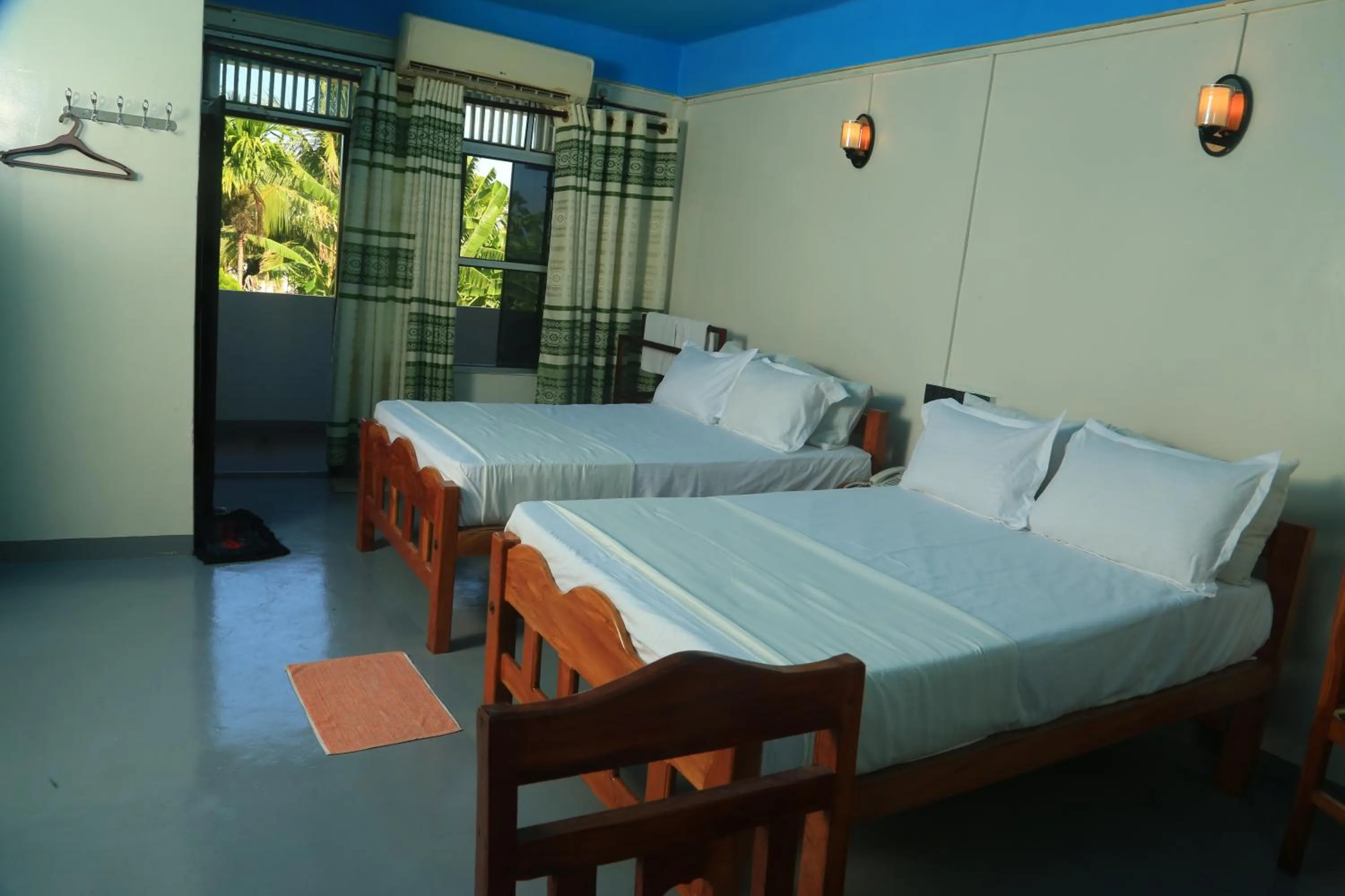 Bed in AKR Hotel Kilinochchi