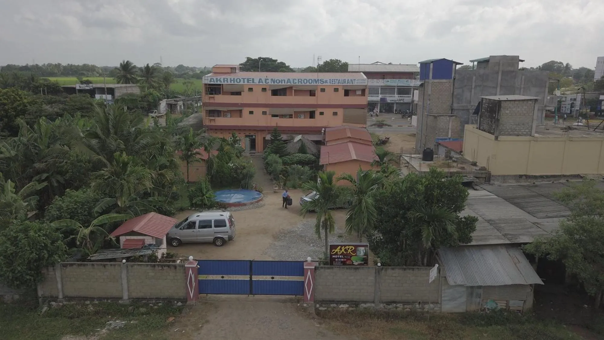 Bird's eye view in AKR Hotel Kilinochchi