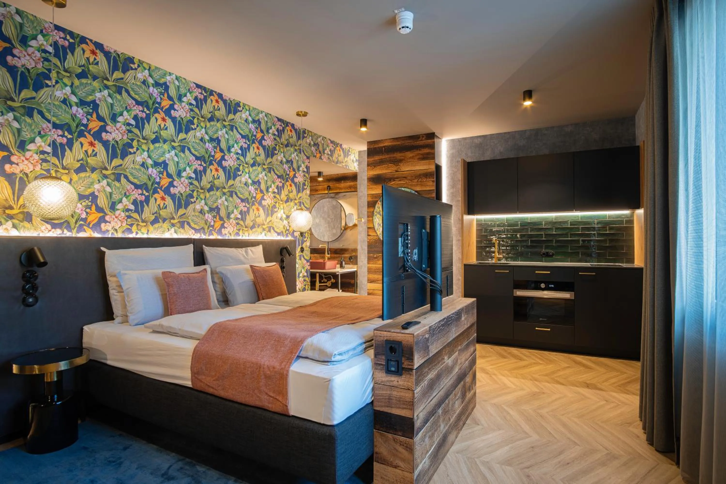 Bed in AMIA Hotel Singen