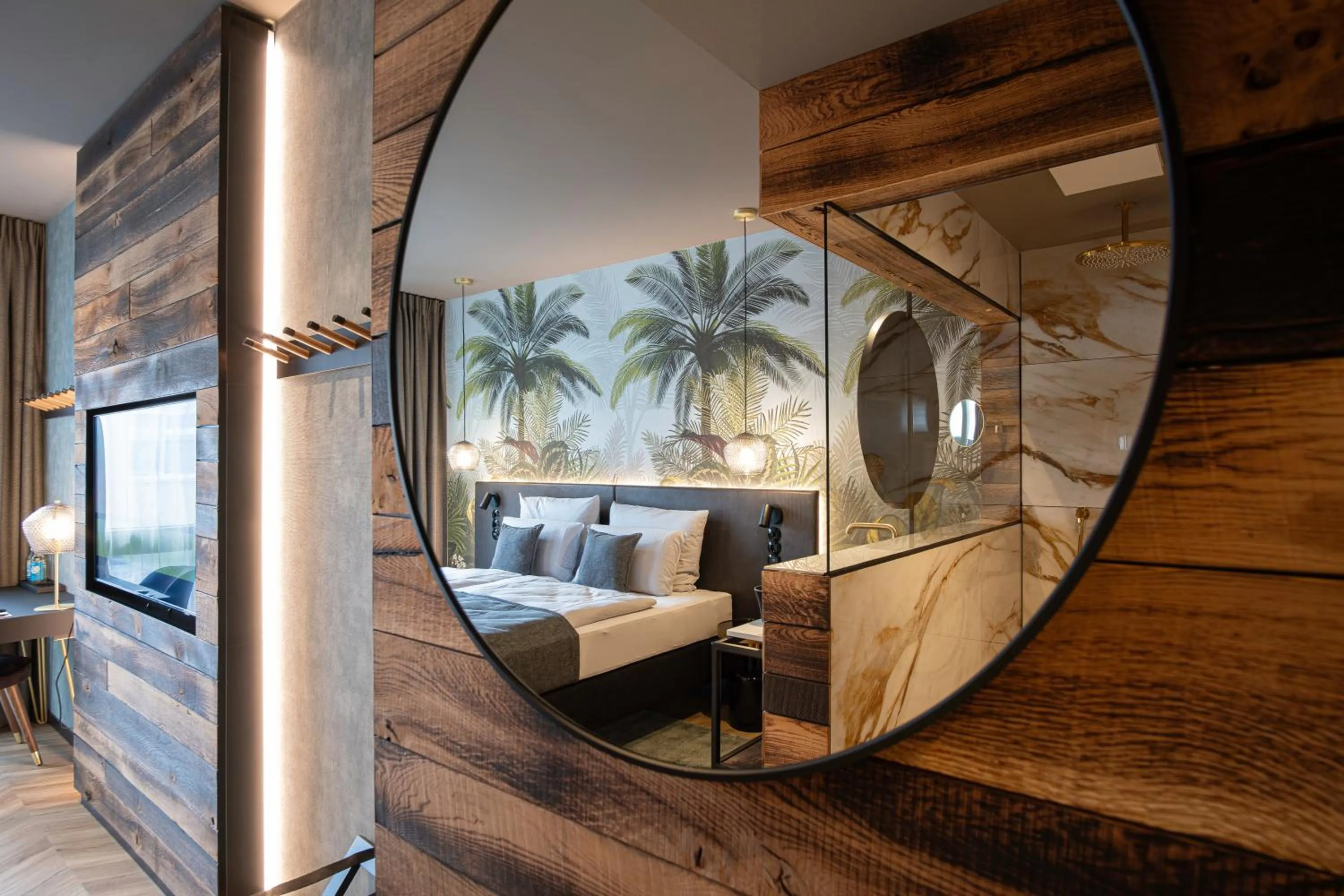 Bed in AMIA Hotel Singen