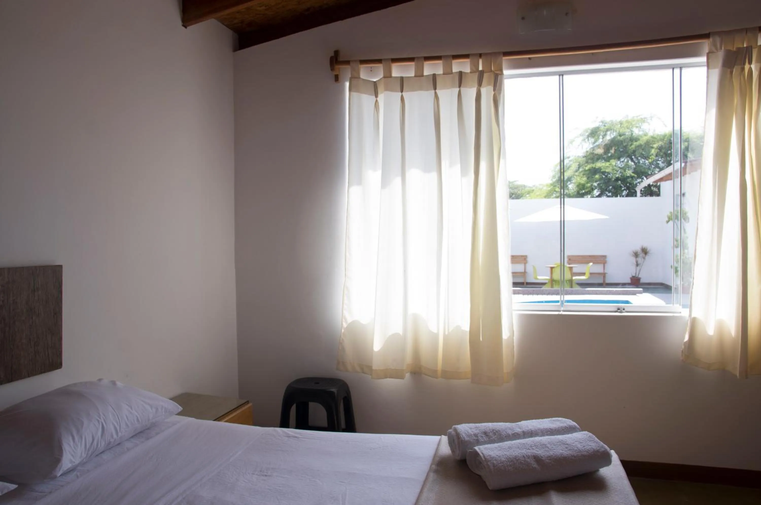 Pool view, Bed in Akas Hotel Apartamentos