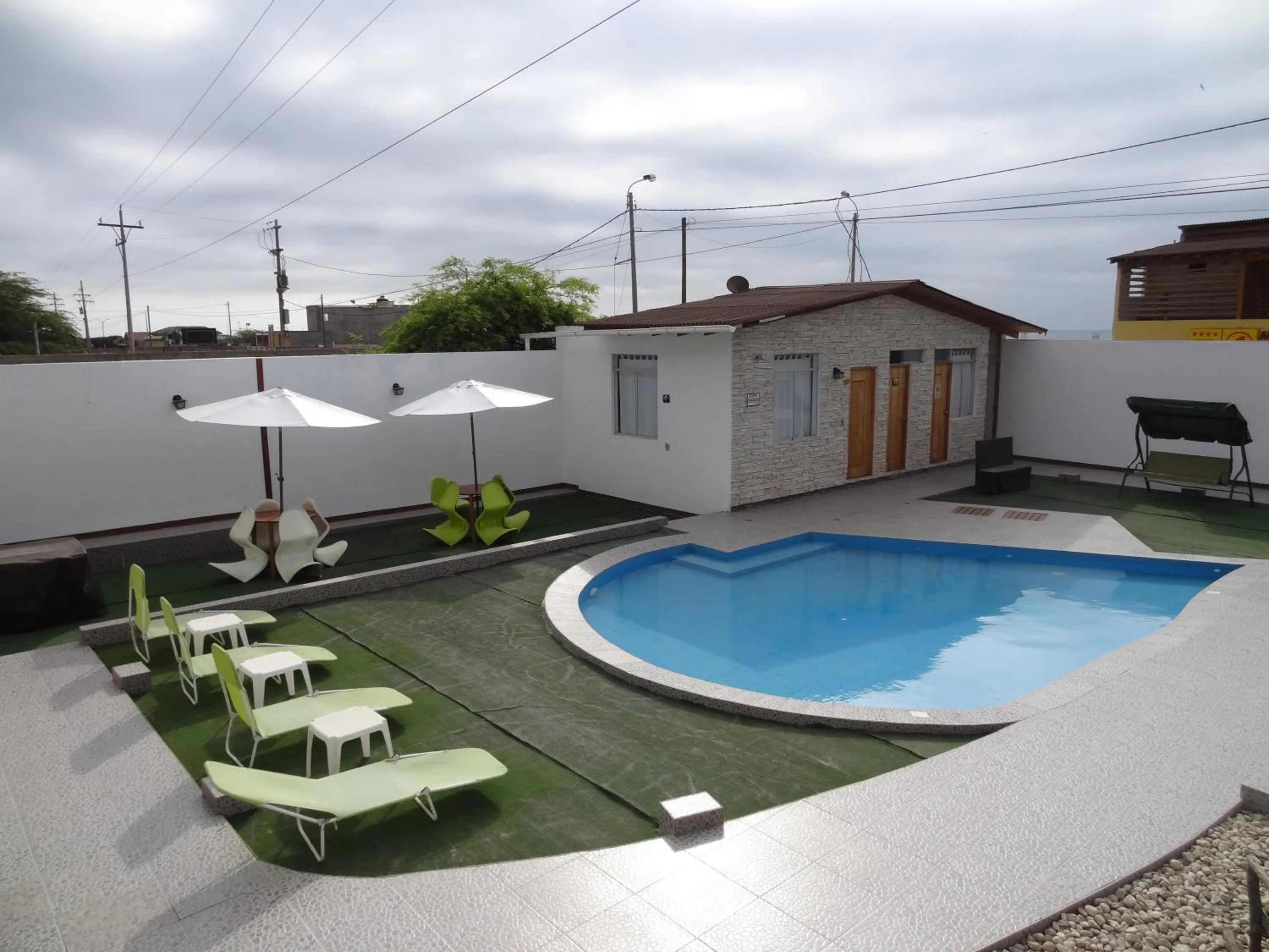 Pool view in Akas Hotel Apartamentos